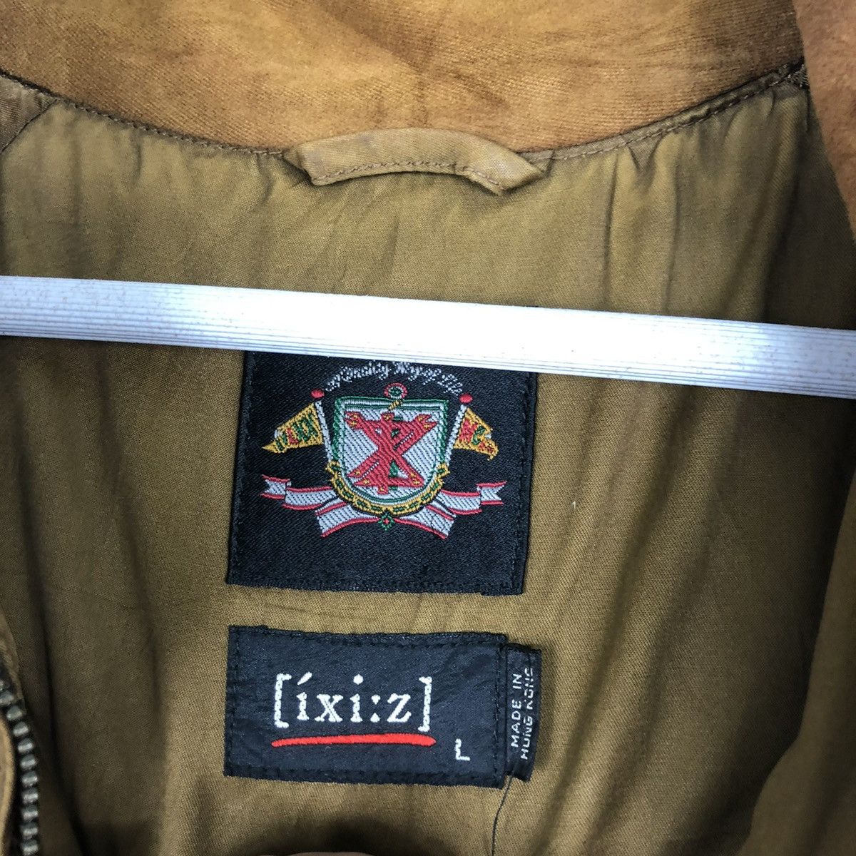 Japanese Brand 💥JAPAN IXIS ZIPPER BOMBER JACKET Size US L / EU 52-54 / 3 - 10 Thumbnail