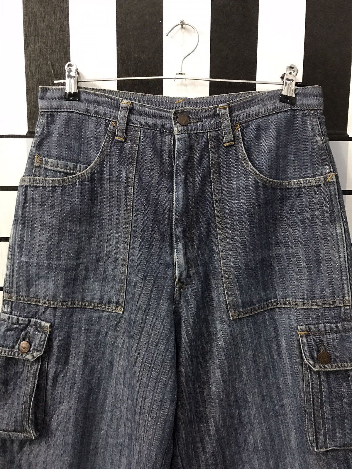 Hysteric Glamour Vintage Hysteric Glamour Cargo Short Pants Size US 30 / EU 46 - 7 Thumbnail