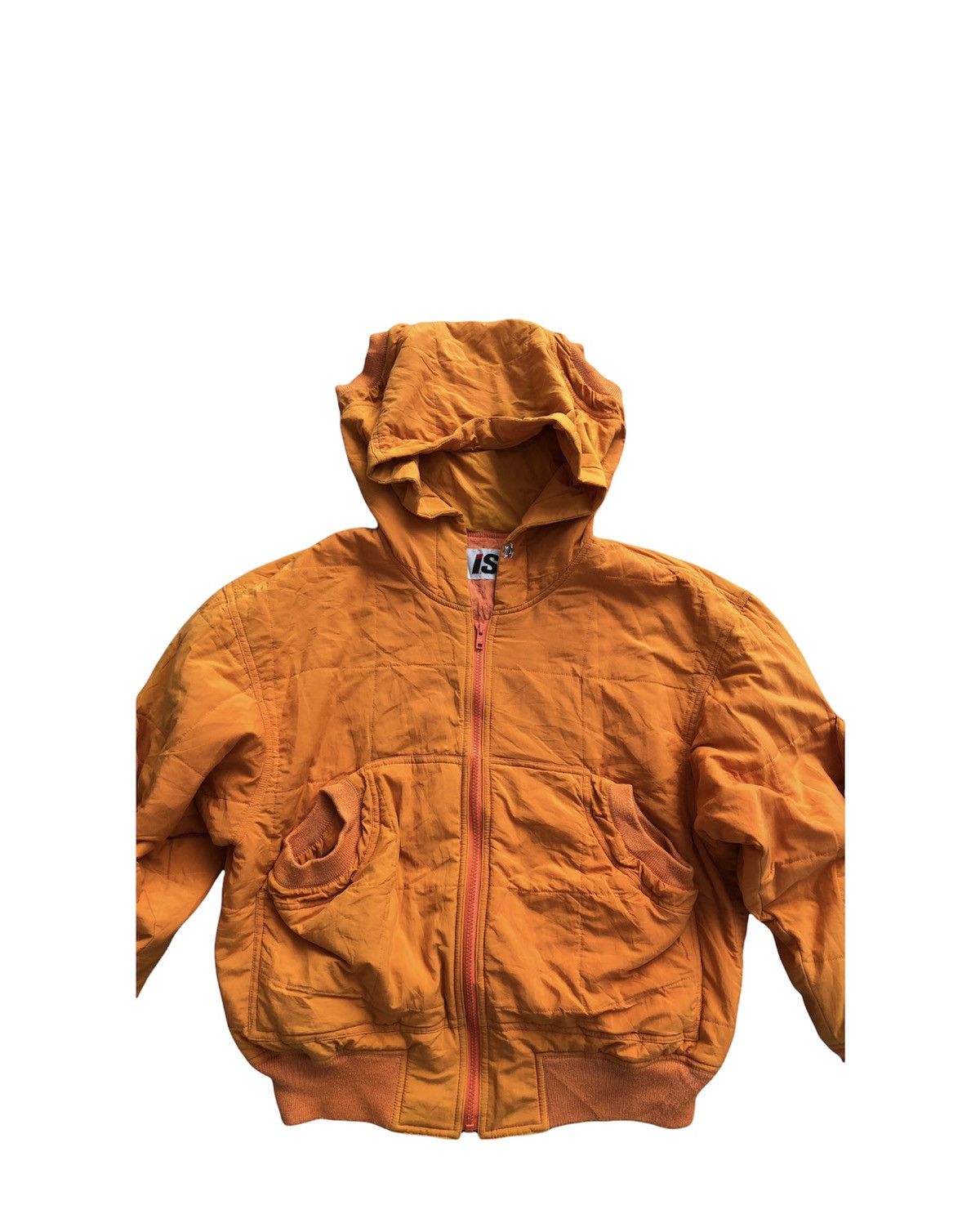 Issey Miyake × Vintage Super Rare IS ISSEY MIYAKE RARE DETAIL BUMBER JACKET 80-90s Size US M / EU 48-50 / 2 - 3 Thumbnail