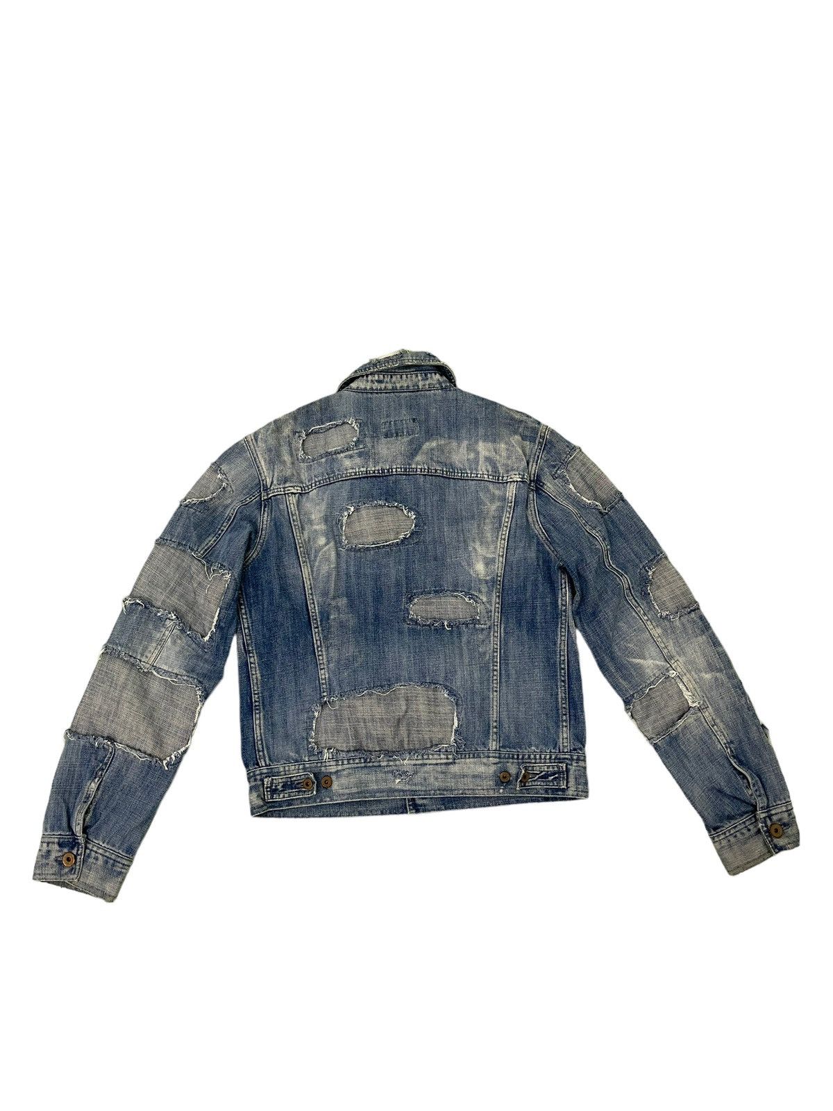 Dolce & Gabbana Distress Patchwork Denim Dolce & Gabbana Italy Vtg 4🟩8 Size US M / EU 48-50 / 2 - 13 Thumbnail