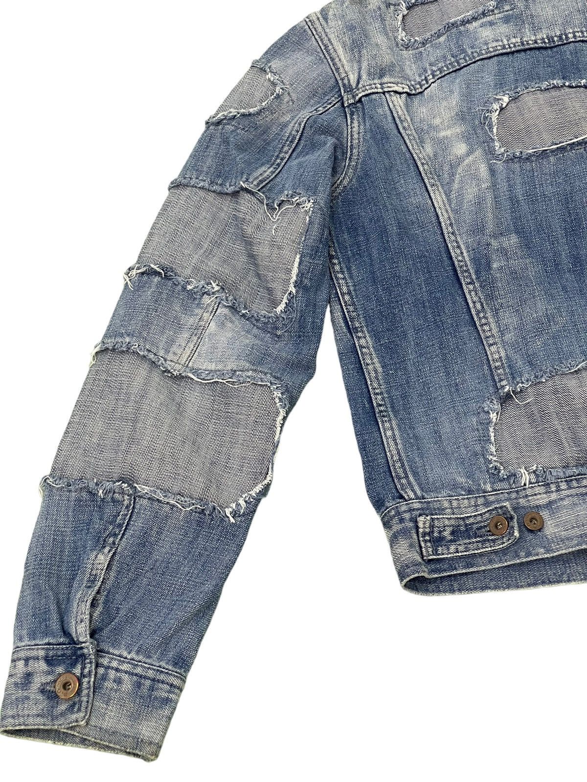 Dolce & Gabbana Distress Patchwork Denim Dolce & Gabbana Italy Vtg 4🟩8 Size US M / EU 48-50 / 2 - 19 Thumbnail