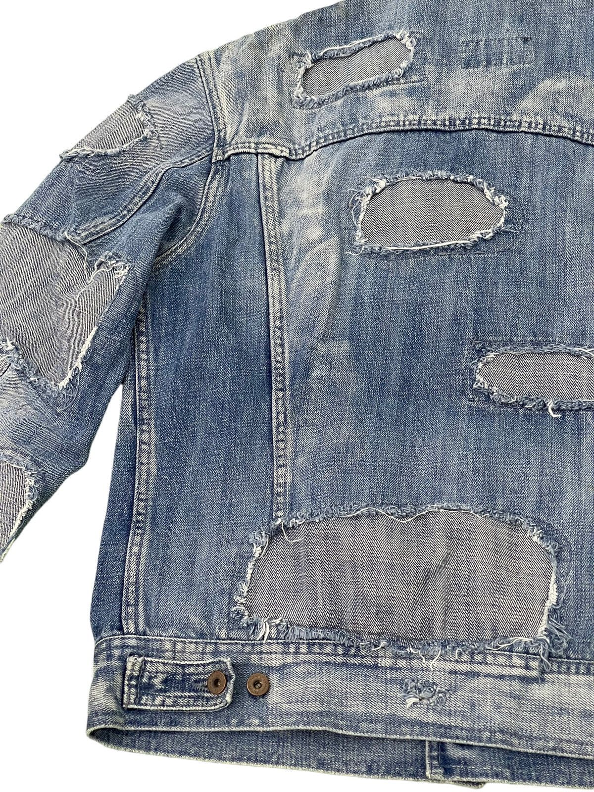 Dolce & Gabbana Distress Patchwork Denim Dolce & Gabbana Italy Vtg 4🟩8 Size US M / EU 48-50 / 2 - 18 Thumbnail