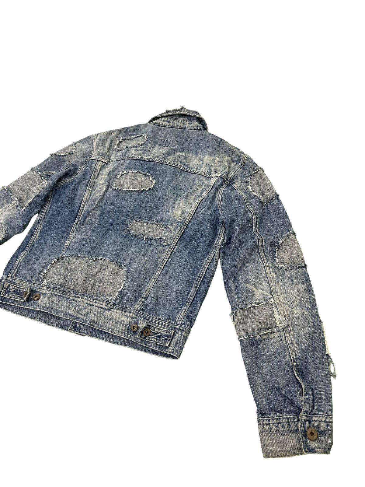 Dolce & Gabbana Distress Patchwork Denim Dolce & Gabbana Italy Vtg 4🟩8 Size US M / EU 48-50 / 2 - 15 Thumbnail