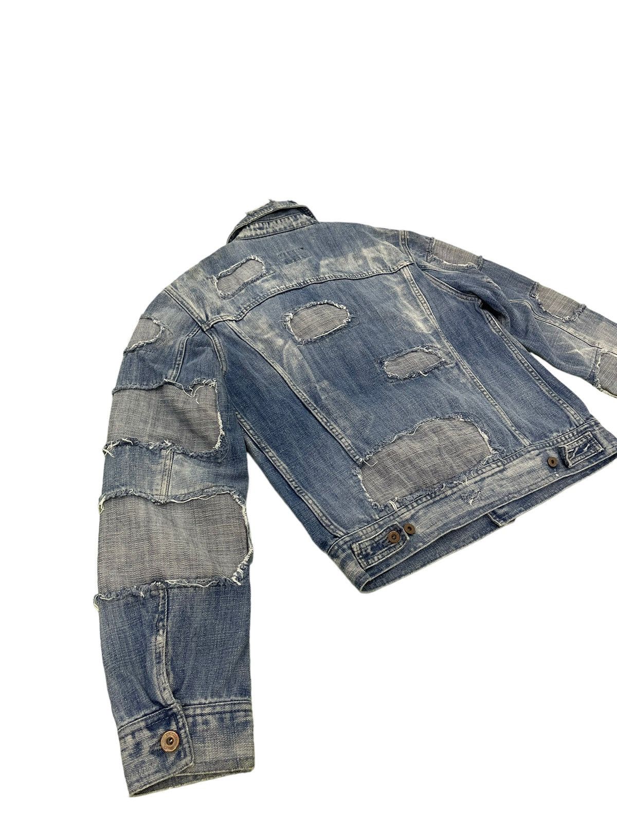 Dolce & Gabbana Distress Patchwork Denim Dolce & Gabbana Italy Vtg 4🟩8 Size US M / EU 48-50 / 2 - 14 Thumbnail