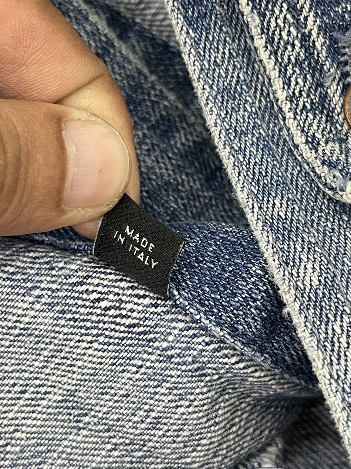 Dolce & Gabbana Distress Patchwork Denim Dolce & Gabbana Italy Vtg 4🟩8 Size US M / EU 48-50 / 2 - 23 Thumbnail