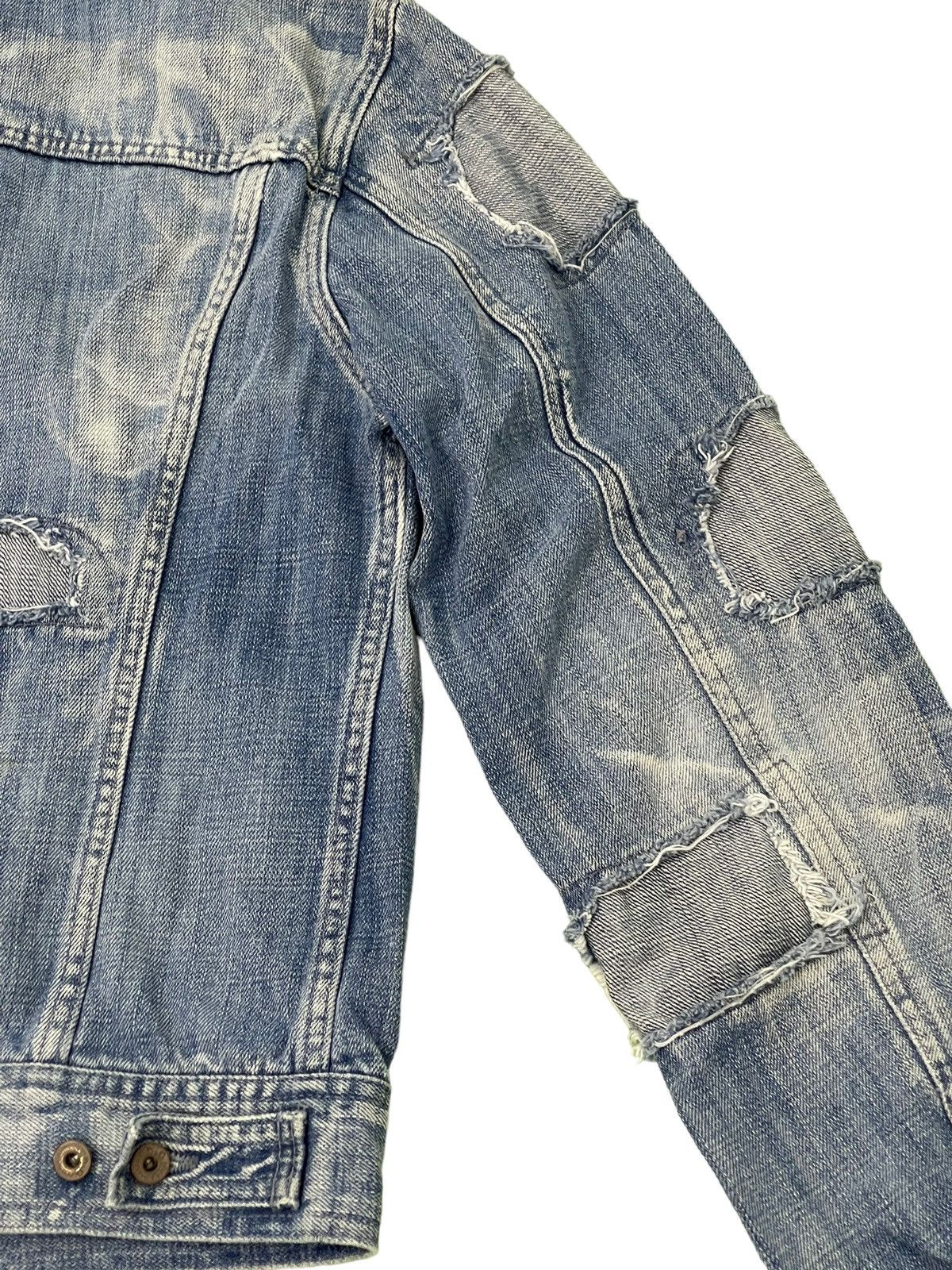 Dolce & Gabbana Distress Patchwork Denim Dolce & Gabbana Italy Vtg 4🟩8 Size US M / EU 48-50 / 2 - 17 Thumbnail