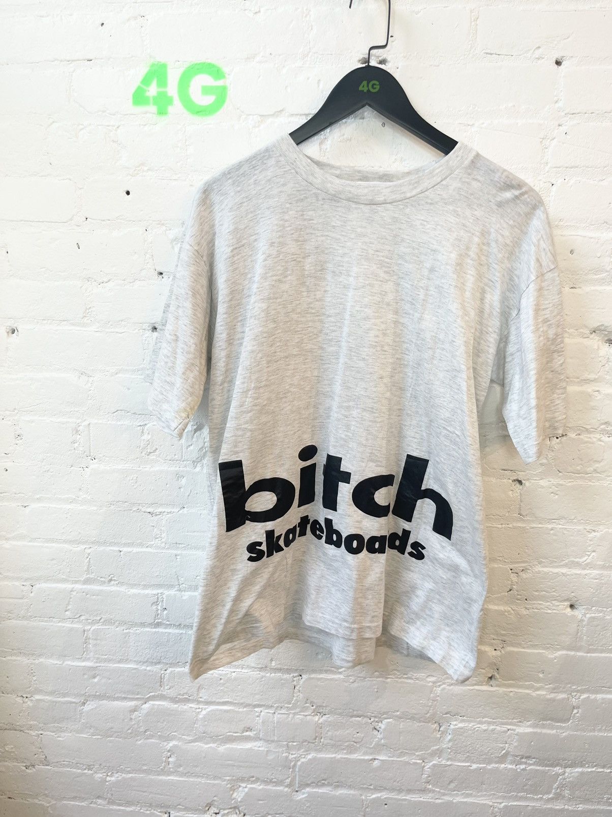 Vintage 90s BITCH SKATEBOARDS BRAND SPELL OUT T SHIRT SICK Size US M / EU 48-50 / 2 - 1 Thumbnail