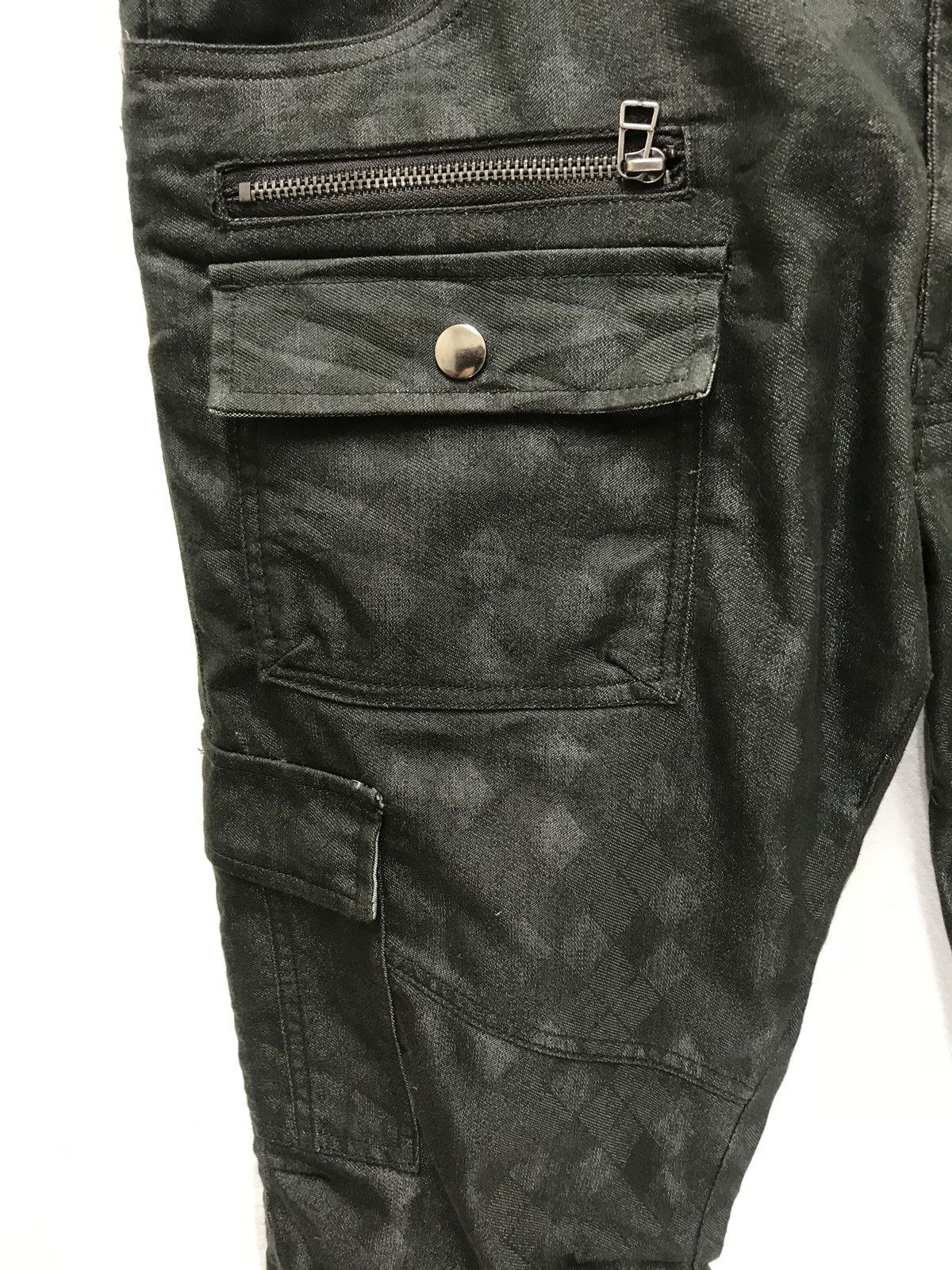 Japanese Brand Japan Brand Semantic Design Cargo Slim Bush Tartan Plaid Size US 30 / EU 46 - 5 Thumbnail