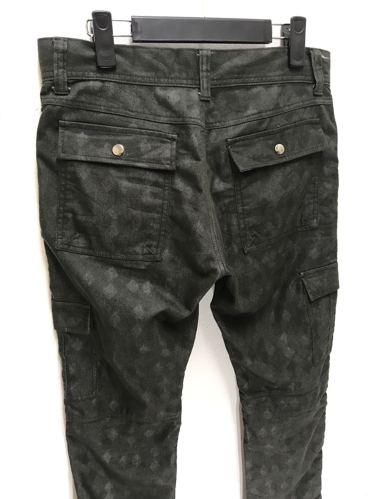 Japanese Brand Japan Brand Semantic Design Cargo Slim Bush Tartan Plaid Size US 30 / EU 46 - 8 Thumbnail
