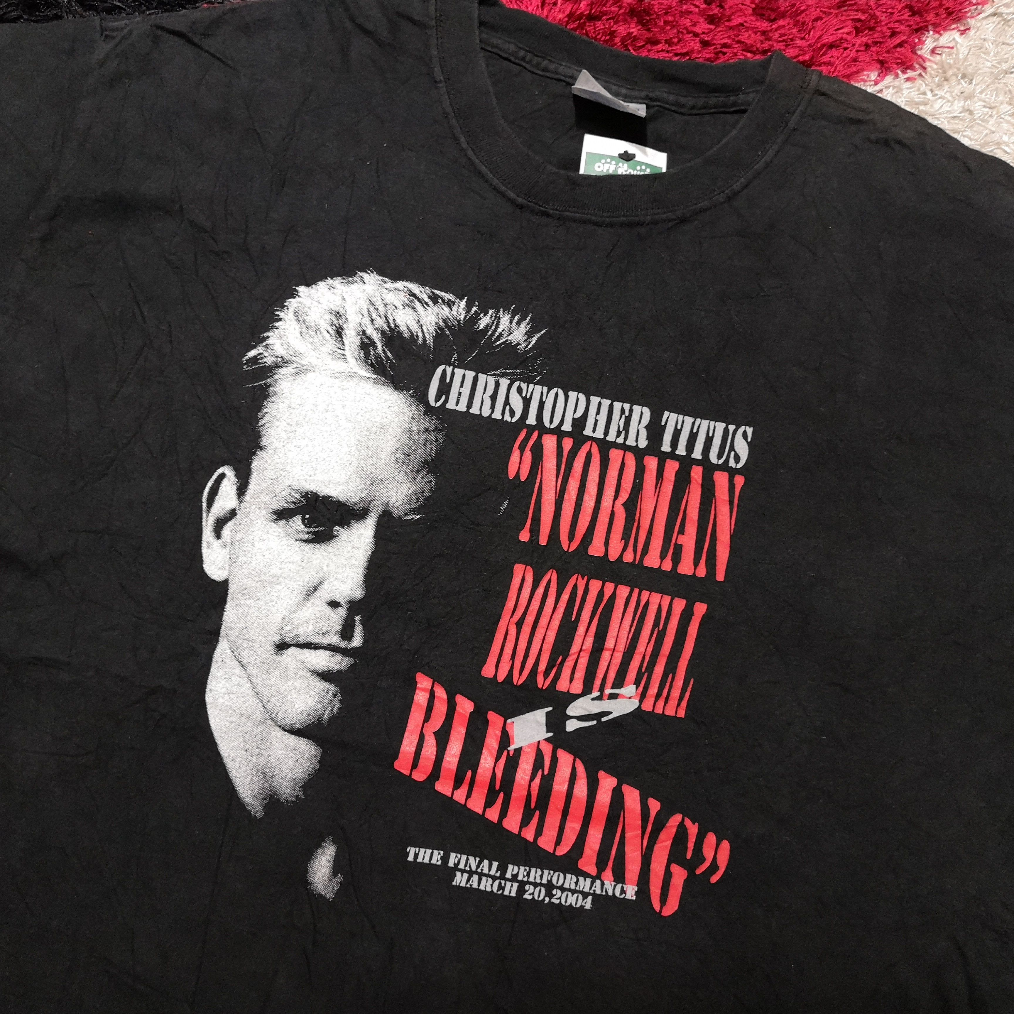Vintage Vintage Christohper Titus T-Shirt The Final Performance Tee Size US L / EU 52-54 / 3 - 3 Thumbnail