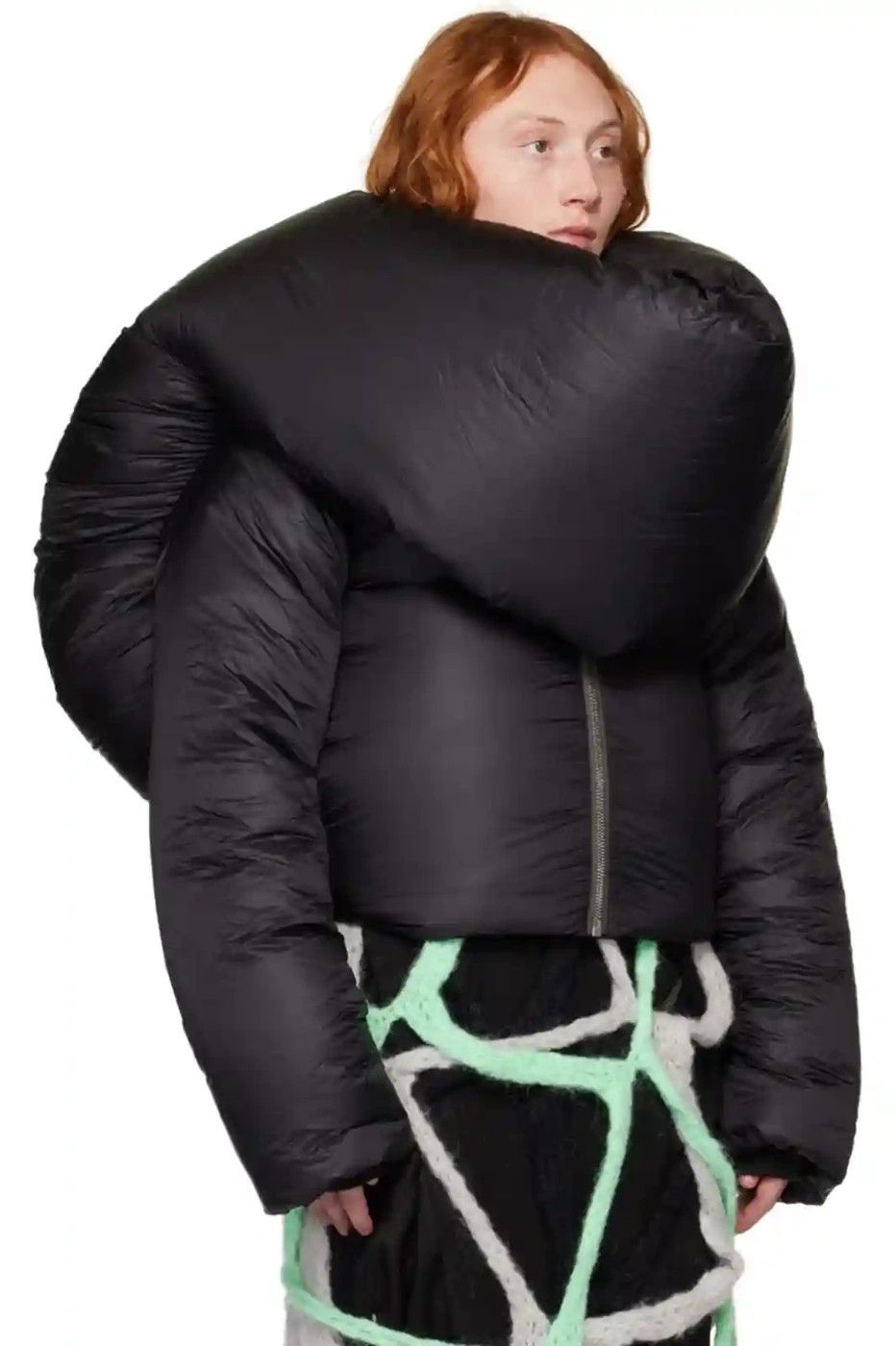 Rick Owens FW22/23 STROBE Knot Puffer Jacket Size US M / EU 48-50 / 2 - 7 Thumbnail