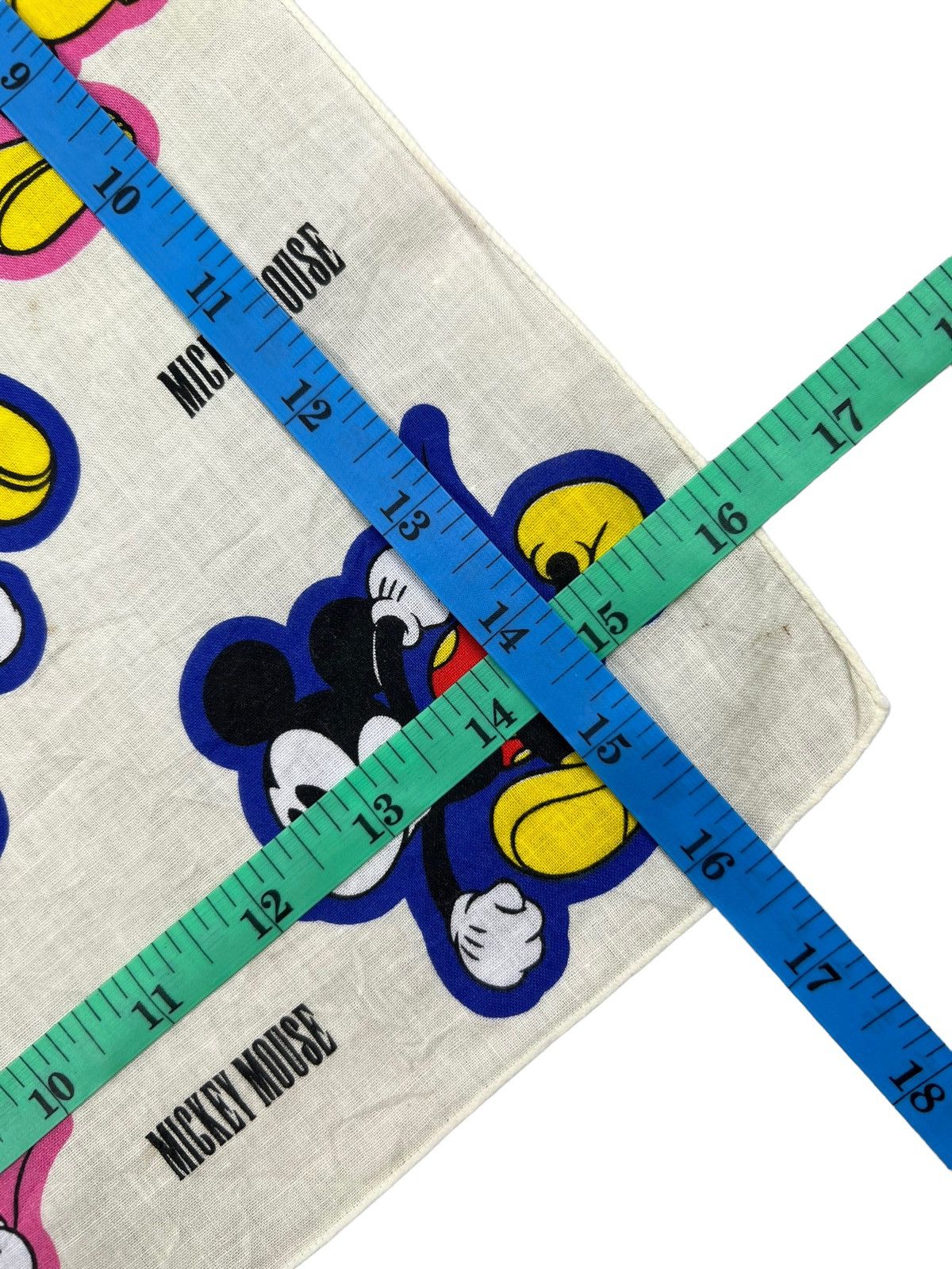 Disney Mickey Mouse Handkerchief Neckerchief Bandana Pocketsquare Size ONE SIZE - 5 Thumbnail