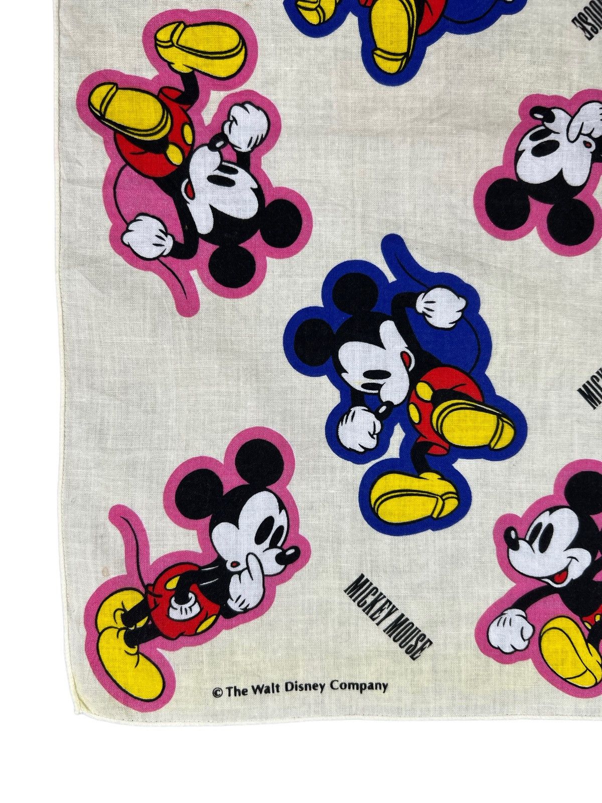 Disney Mickey Mouse Handkerchief Neckerchief Bandana Pocketsquare Size ONE SIZE - 3 Thumbnail