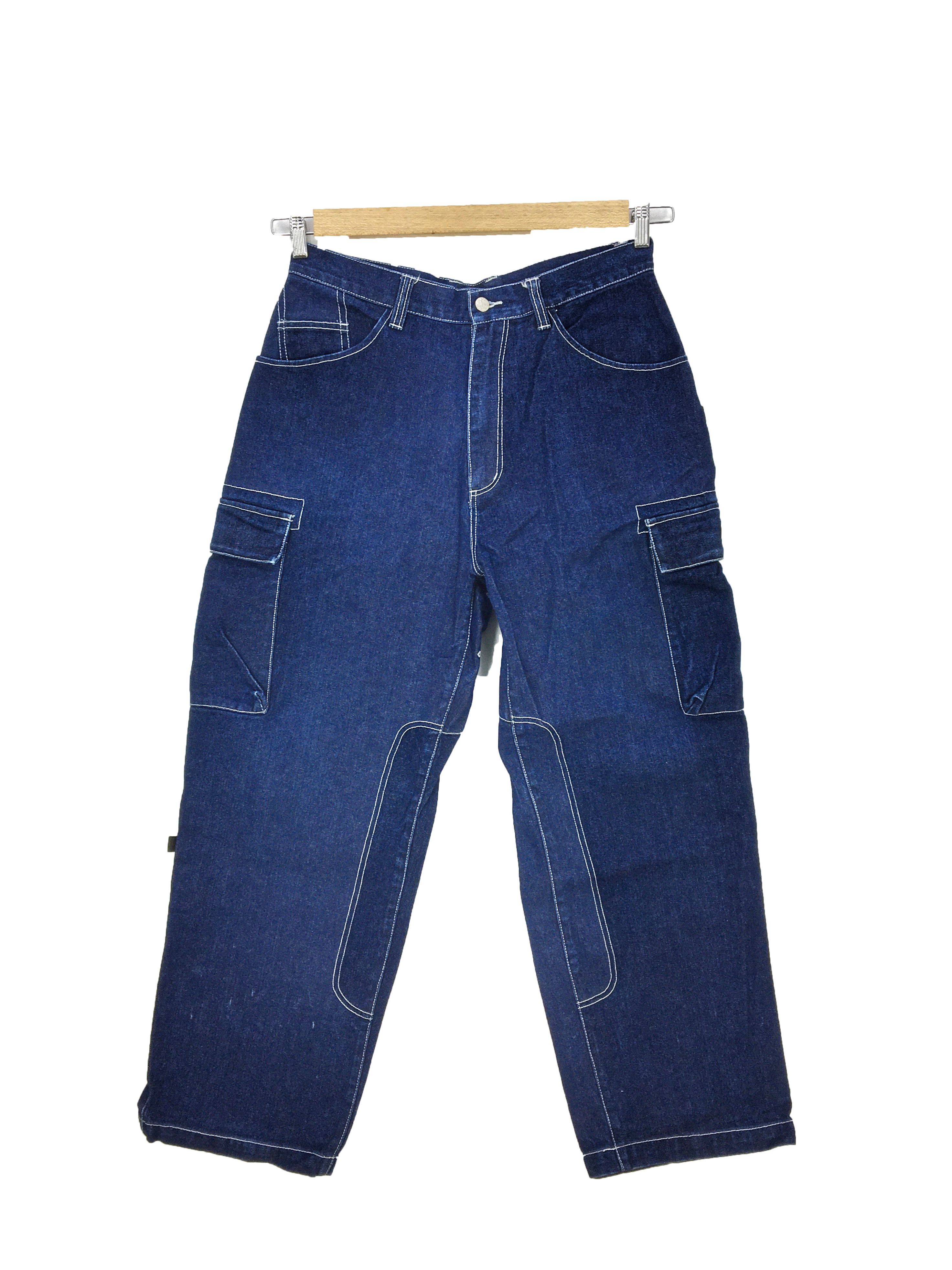 Vans Crazy Y2K Baggy Vans Cargo Jeans Vans Checkered Cyber Denim Size US 30 / EU 46 - 1 Thumbnail