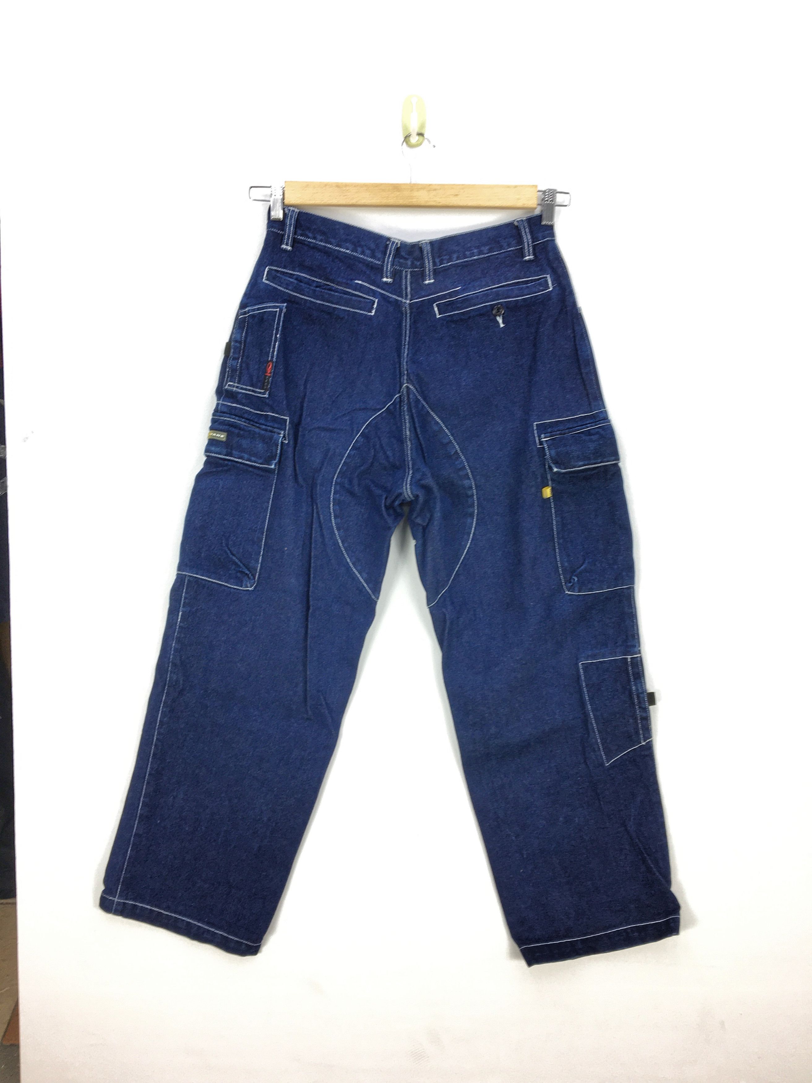 Vans Crazy Y2K Baggy Vans Cargo Jeans Vans Checkered Cyber Denim Size US 30 / EU 46 - 2 Thumbnail