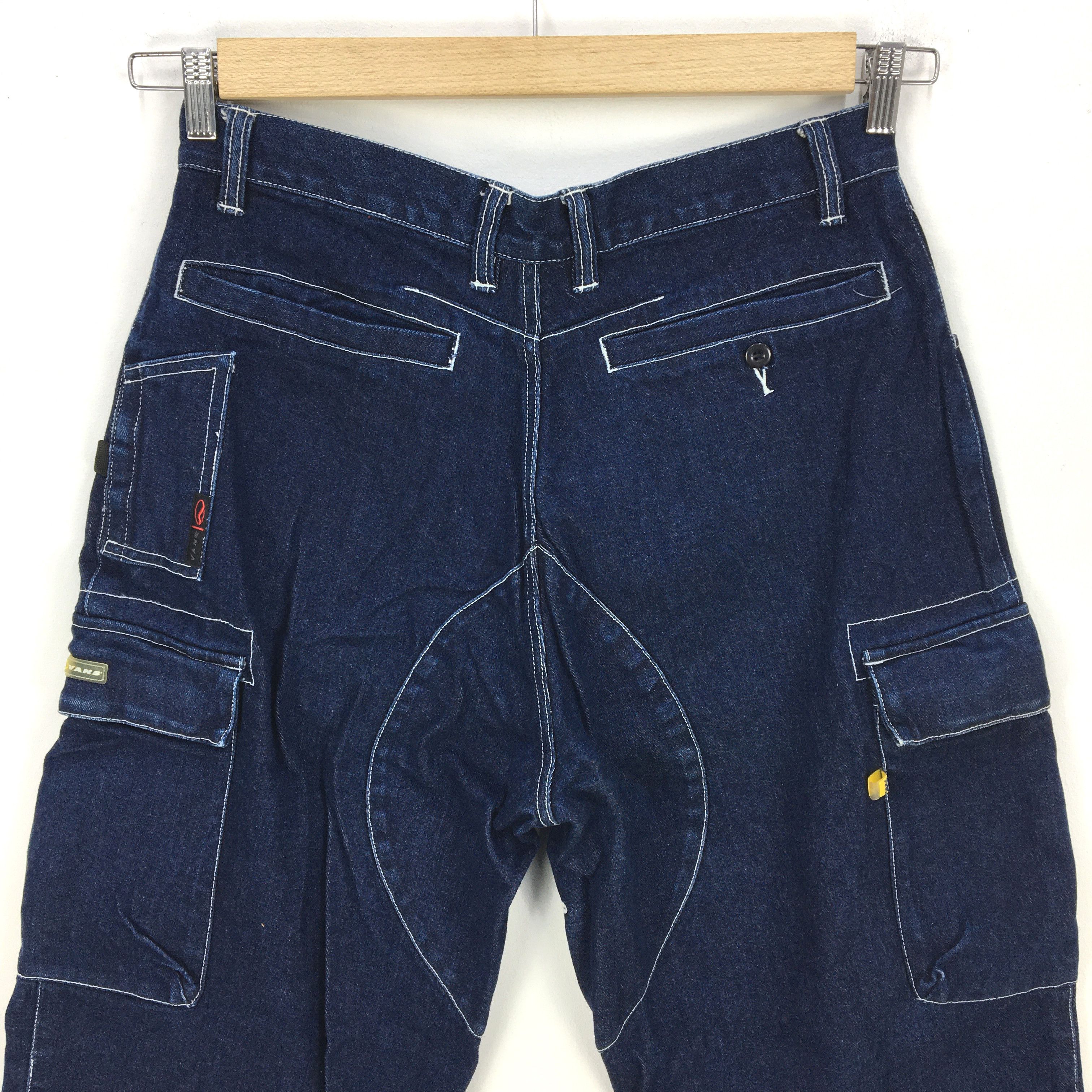 Vans Crazy Y2K Baggy Vans Cargo Jeans Vans Checkered Cyber Denim Size US 30 / EU 46 - 6 Thumbnail