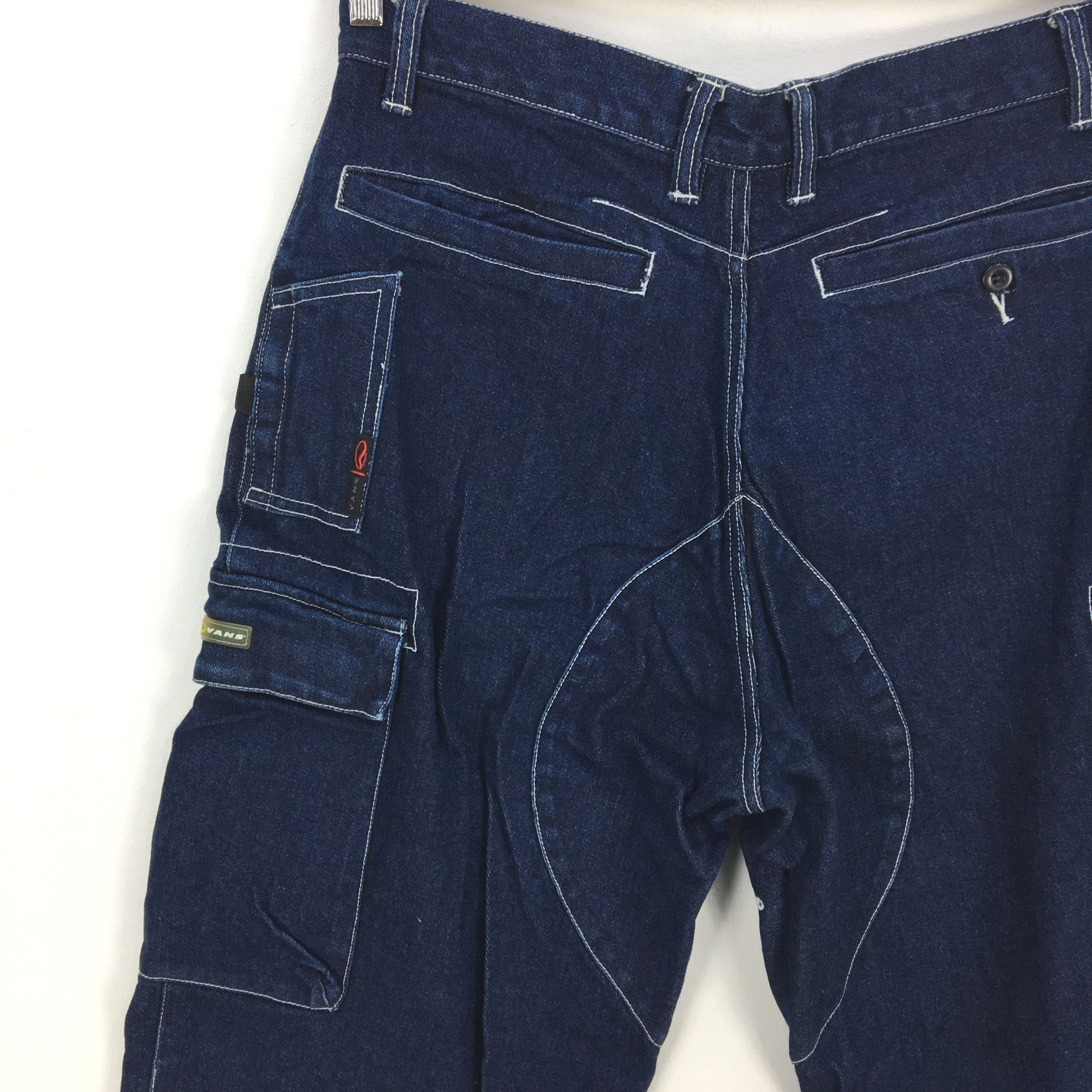 Vans Crazy Y2K Baggy Vans Cargo Jeans Vans Checkered Cyber Denim Size US 30 / EU 46 - 7 Thumbnail