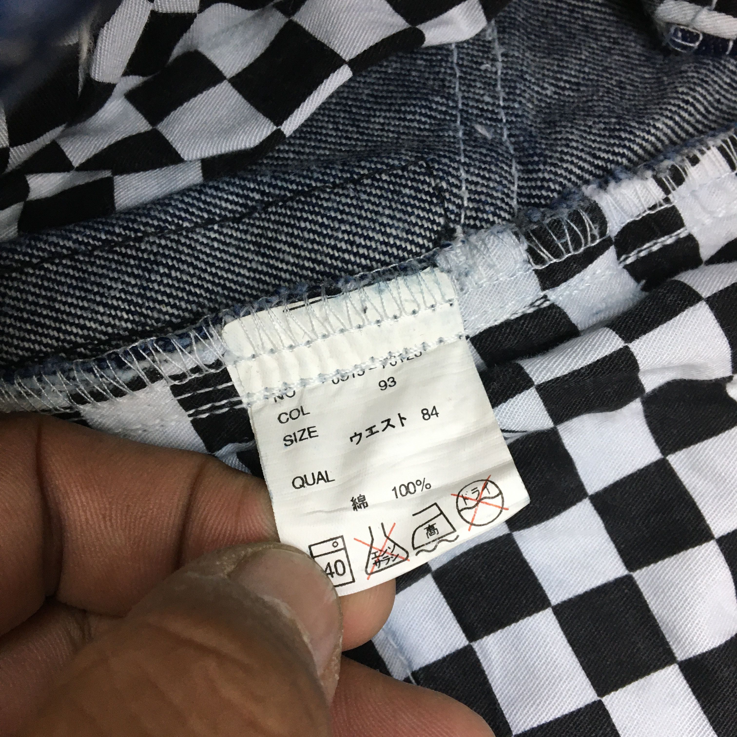 Vans Crazy Y2K Baggy Vans Cargo Jeans Vans Checkered Cyber Denim Size US 30 / EU 46 - 13 Thumbnail