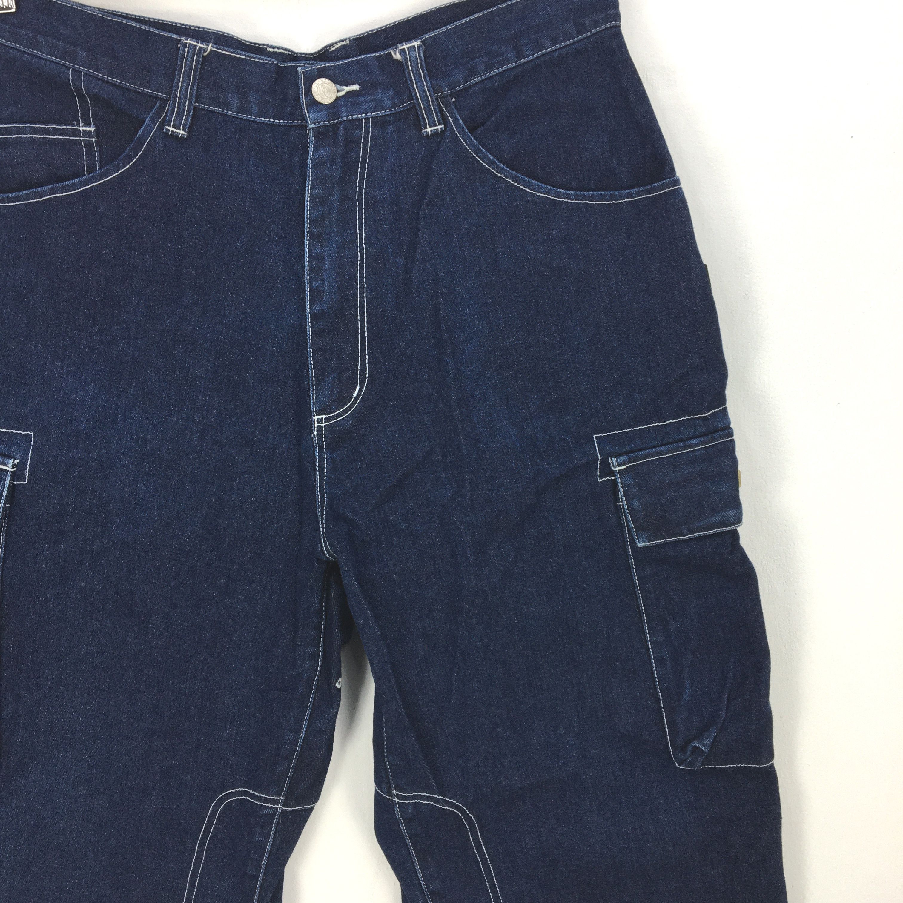 Vans Crazy Y2K Baggy Vans Cargo Jeans Vans Checkered Cyber Denim Size US 30 / EU 46 - 5 Thumbnail
