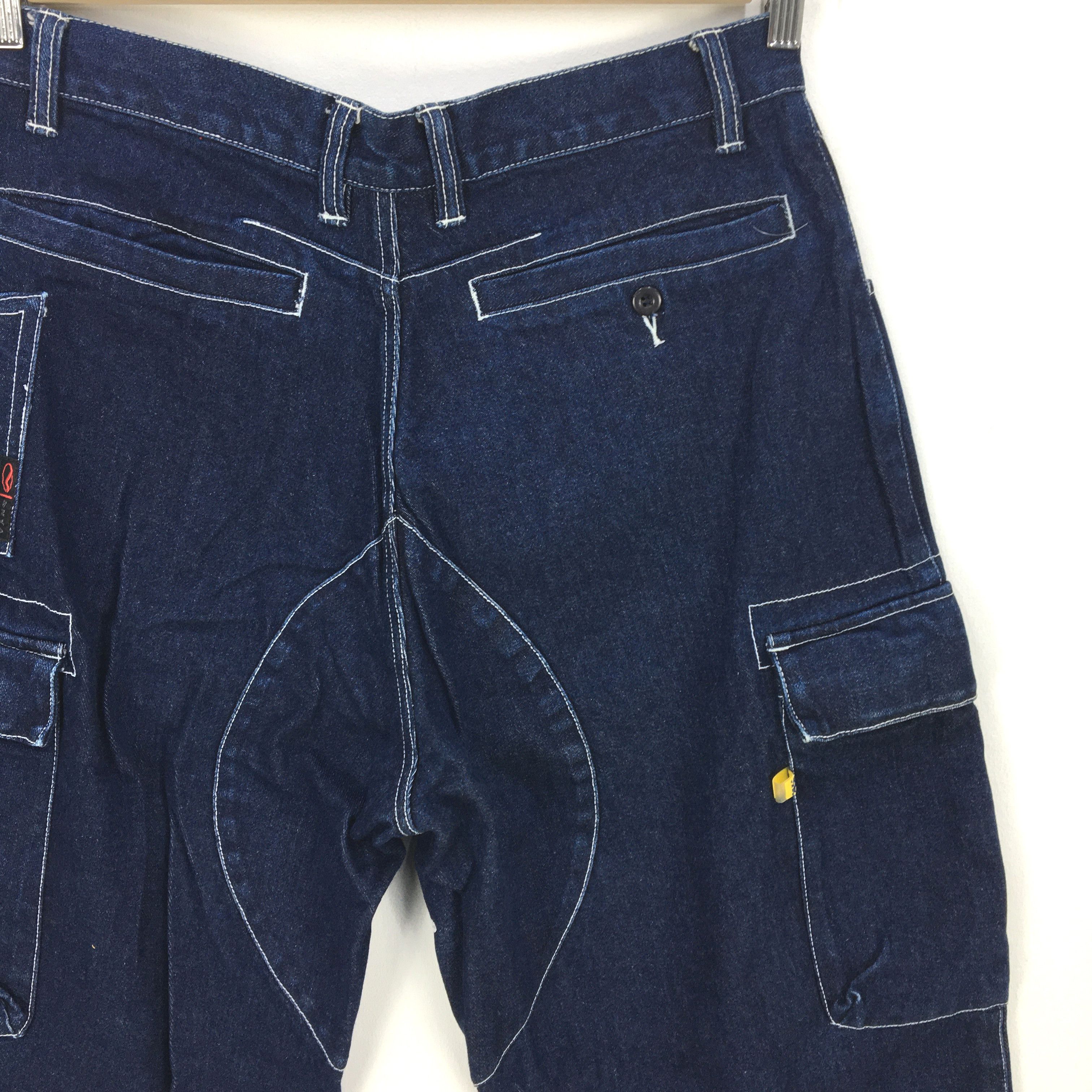 Vans Crazy Y2K Baggy Vans Cargo Jeans Vans Checkered Cyber Denim Size US 30 / EU 46 - 8 Thumbnail