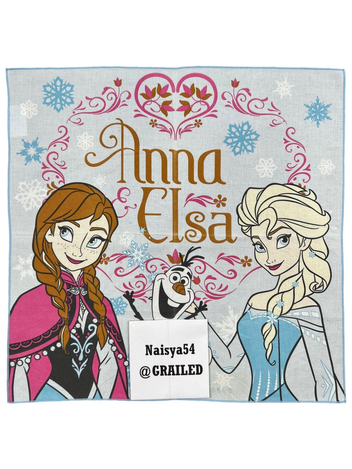 Disney Frozen Handkerchief Neckerchief Bandana Pocketsquare Size ONE SIZE - 4 Thumbnail