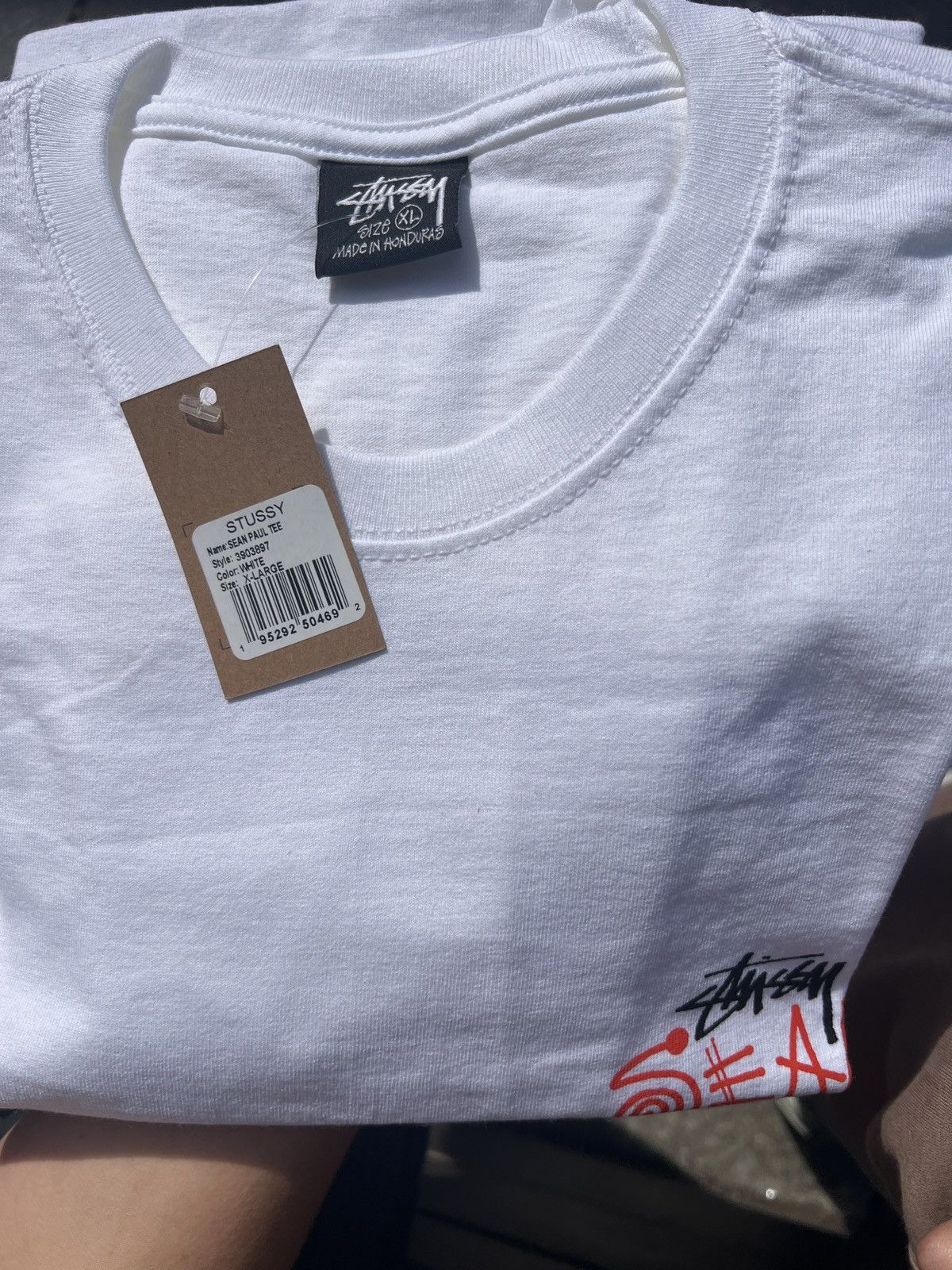 Stussy STÜSSY & SEAN PAUL TEE | Grailed