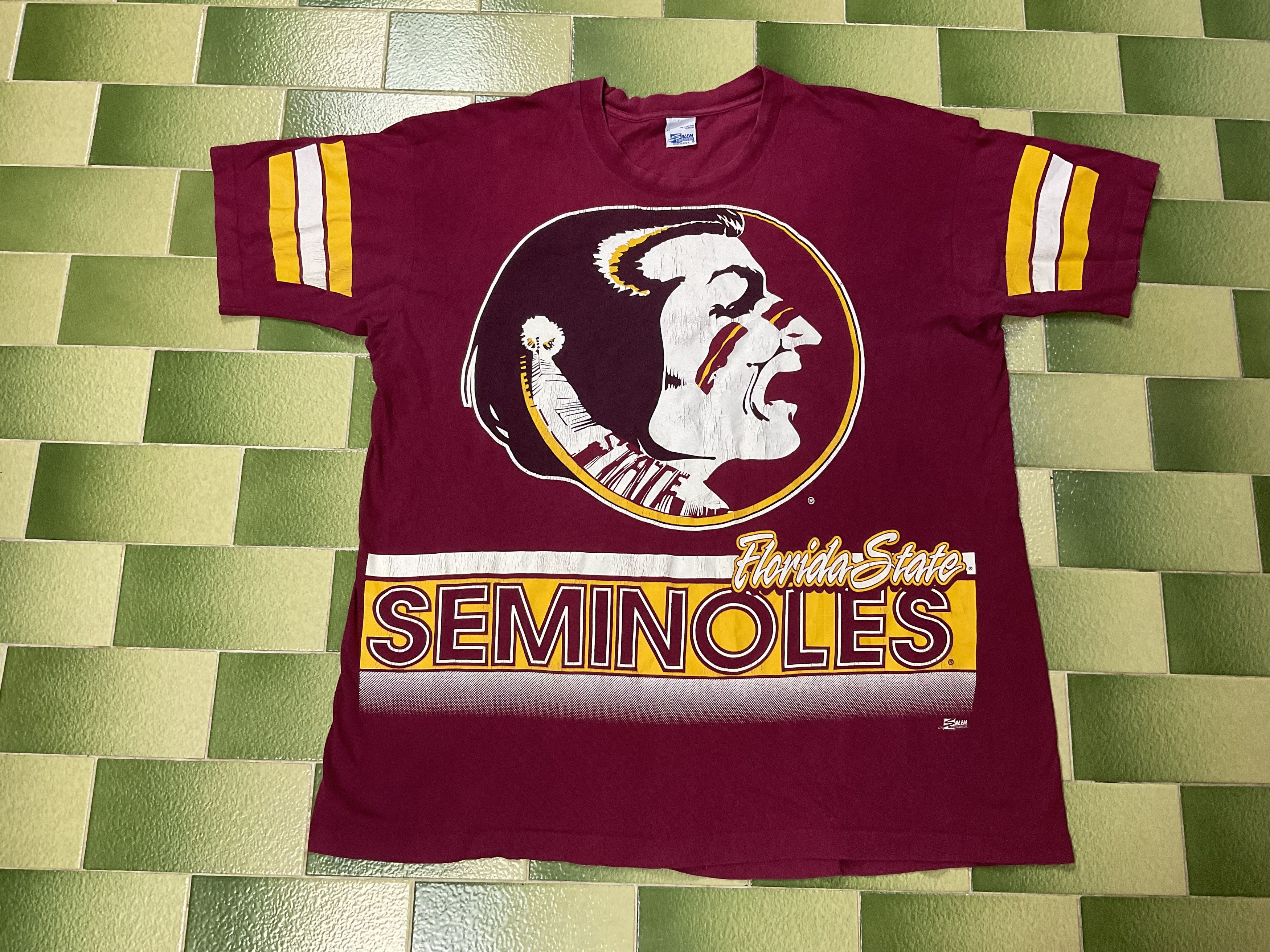 Vintage 90s Florida State Seminoles T-Shirt NCAA Football