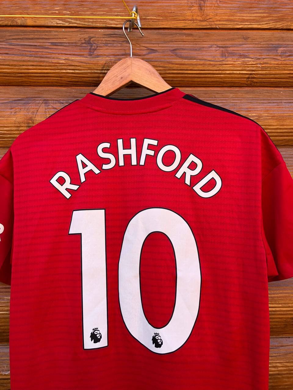 Vintage MANCHESTER UNITED FOOTBALL SHIRT JERSEY ADIDAS #10 RASHFORD Size US M / EU 48-50 / 2 - 2 Thumbnail