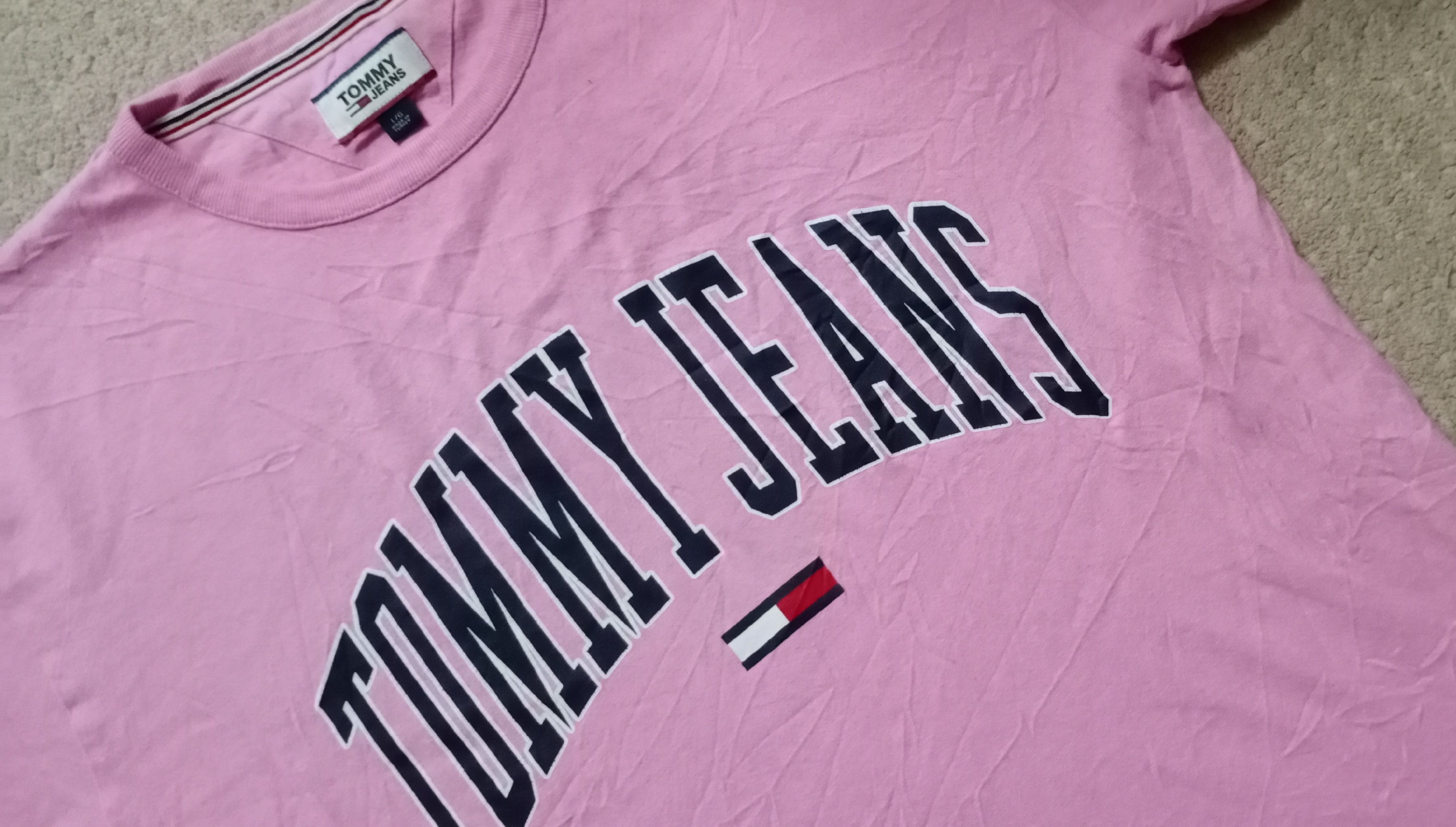 Tommy Hilfiger × Tommy Jeans Tommy Jeans Big Spellout Size US XL / EU 56 / 4 - 4 Thumbnail