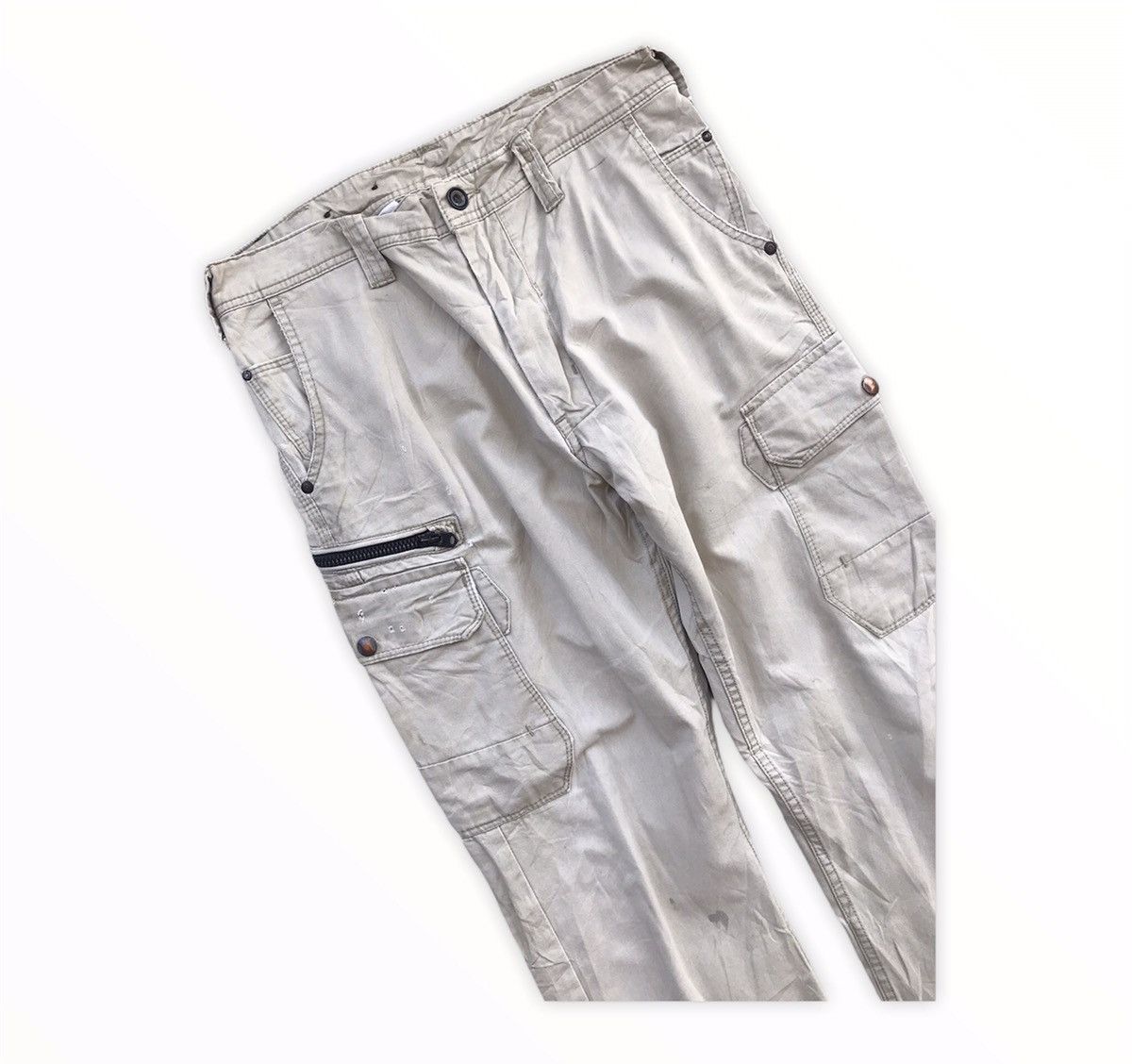 Japanese Brand Japanese Brand Multipocket Trousers Cargo Pants Size US 31 - 12 Thumbnail
