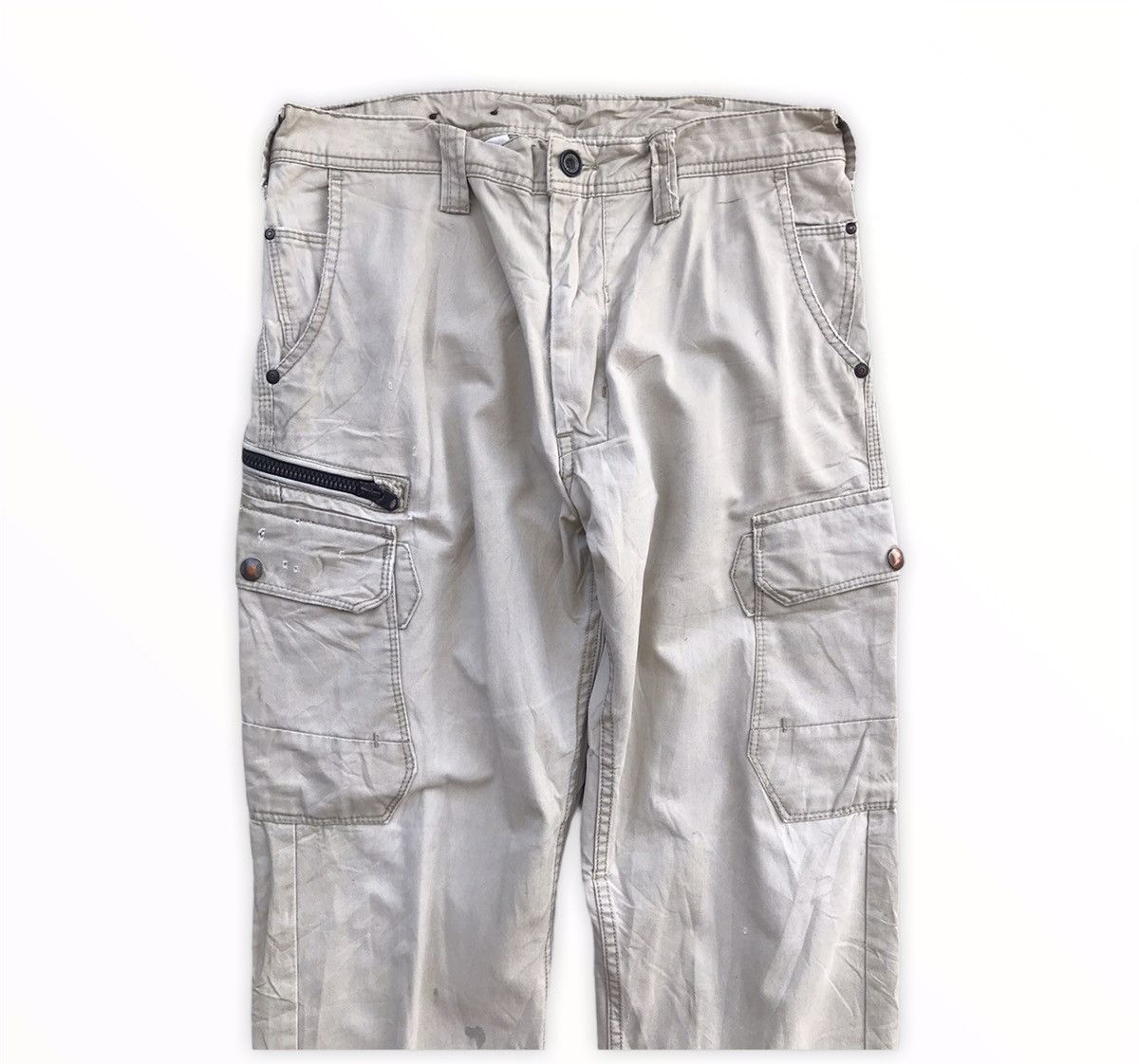 Japanese Brand Japanese Brand Multipocket Trousers Cargo Pants Size US 31 - 2 Thumbnail