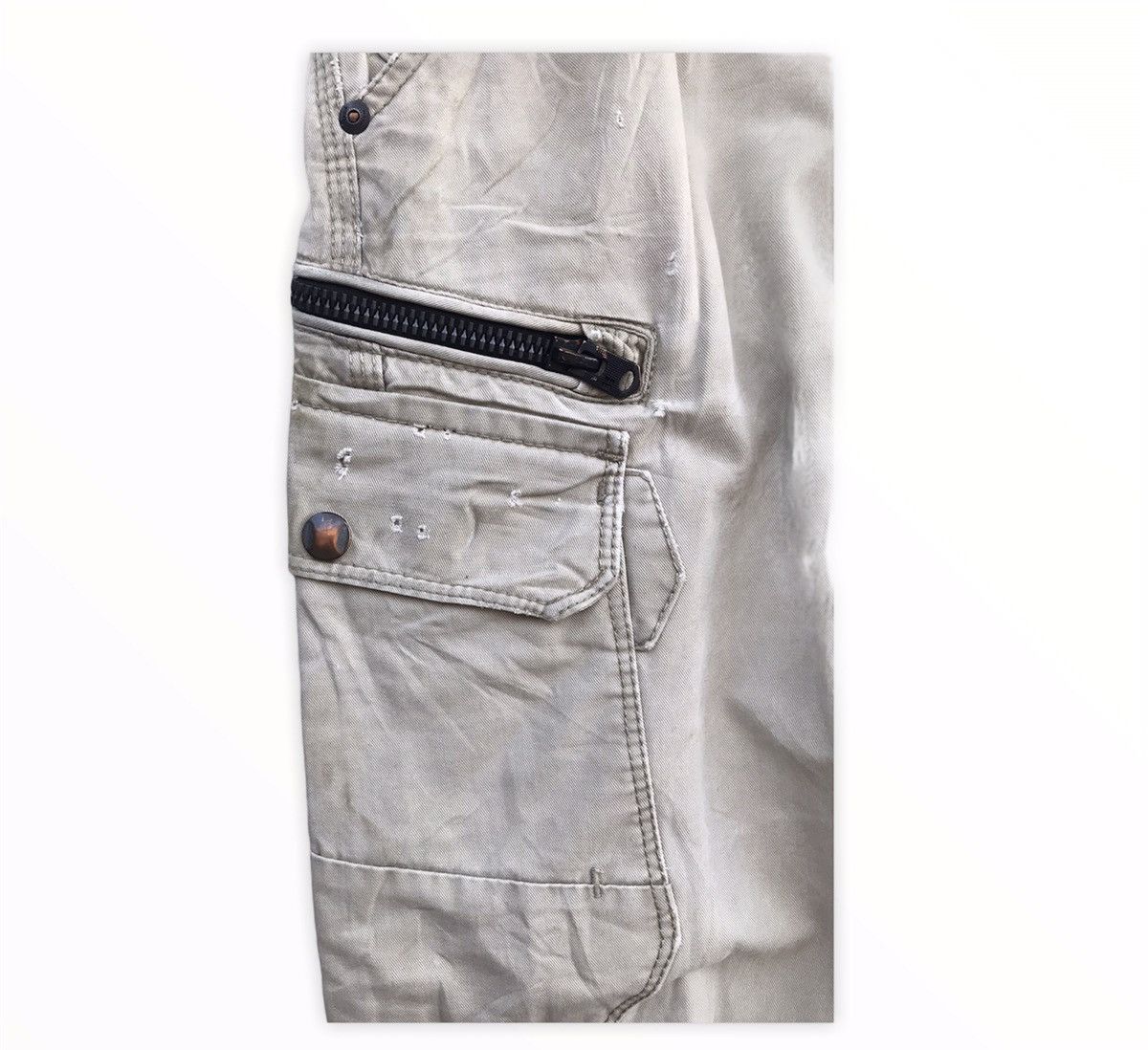 Japanese Brand Japanese Brand Multipocket Trousers Cargo Pants Size US 31 - 6 Thumbnail