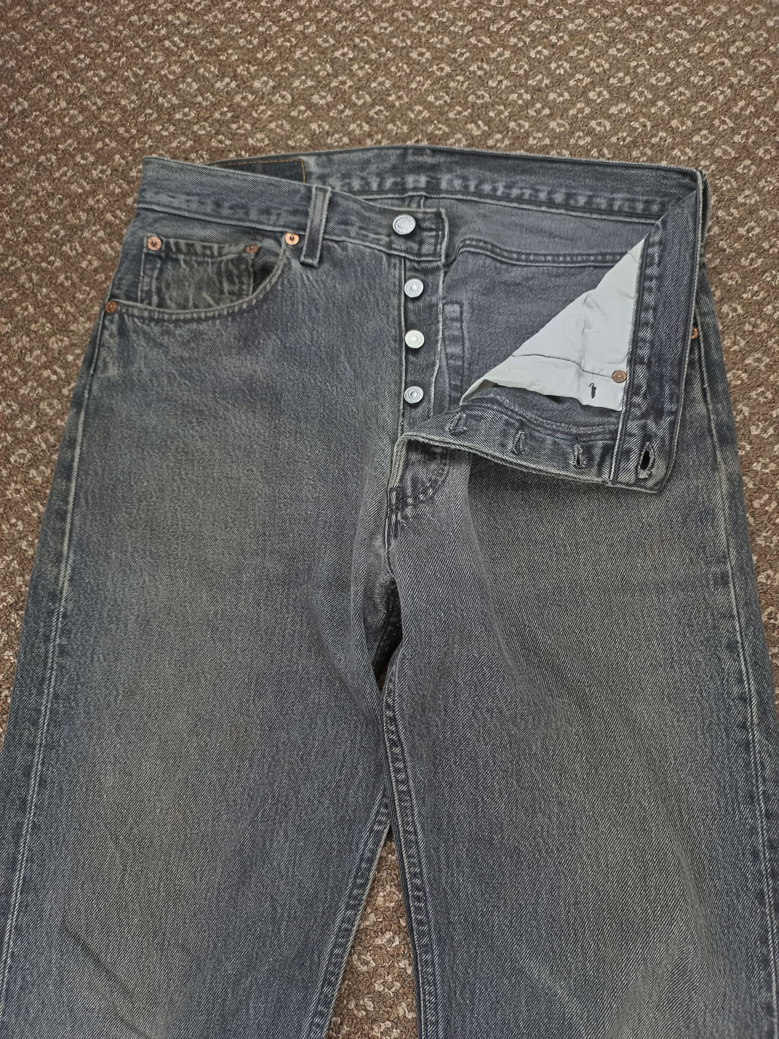 Levi's Vintage Levis 501 faded black Size US 32 / EU 48 - 4 Thumbnail