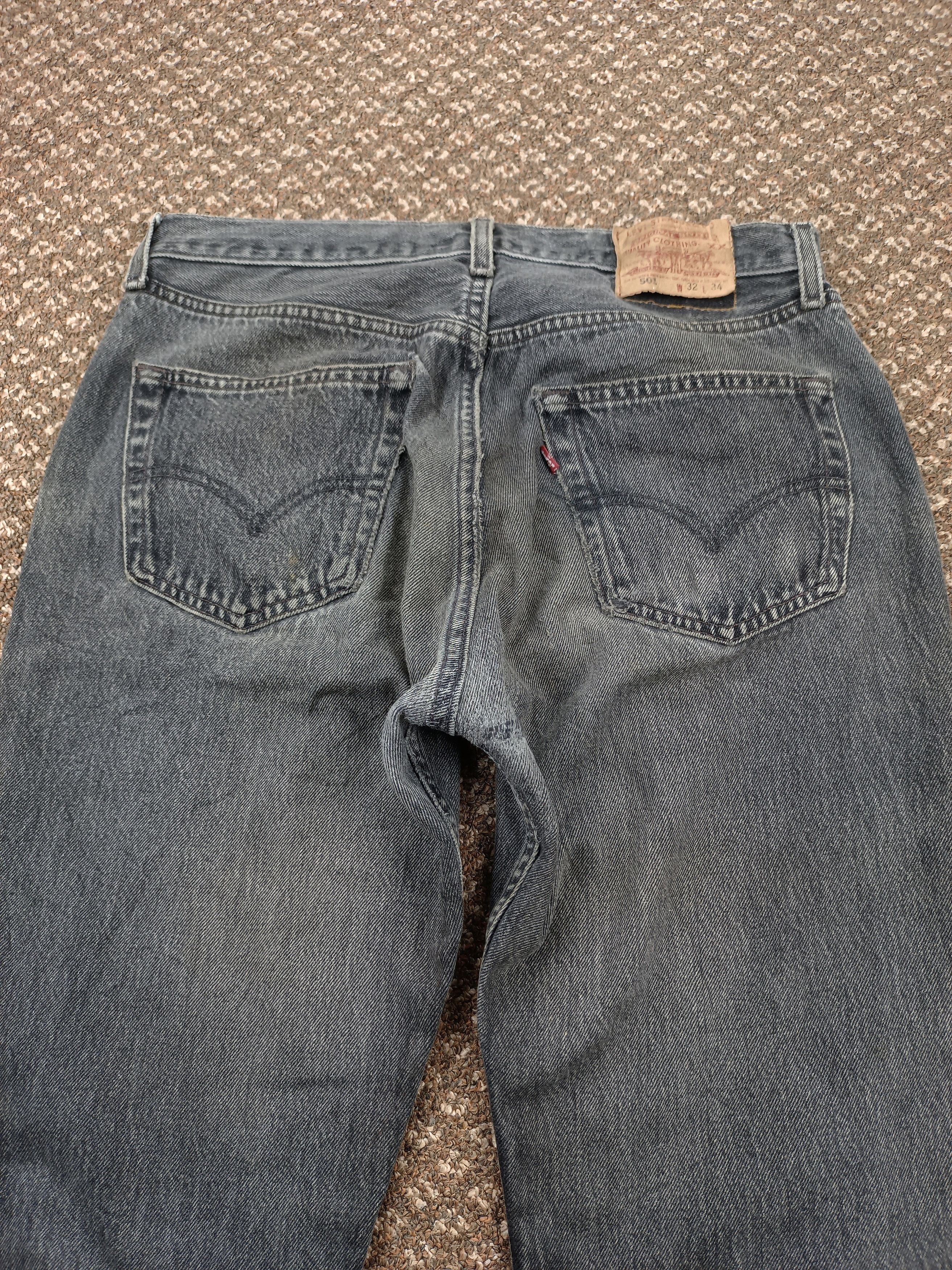 Levi's Vintage Levis 501 faded black Size US 32 / EU 48 - 7 Thumbnail