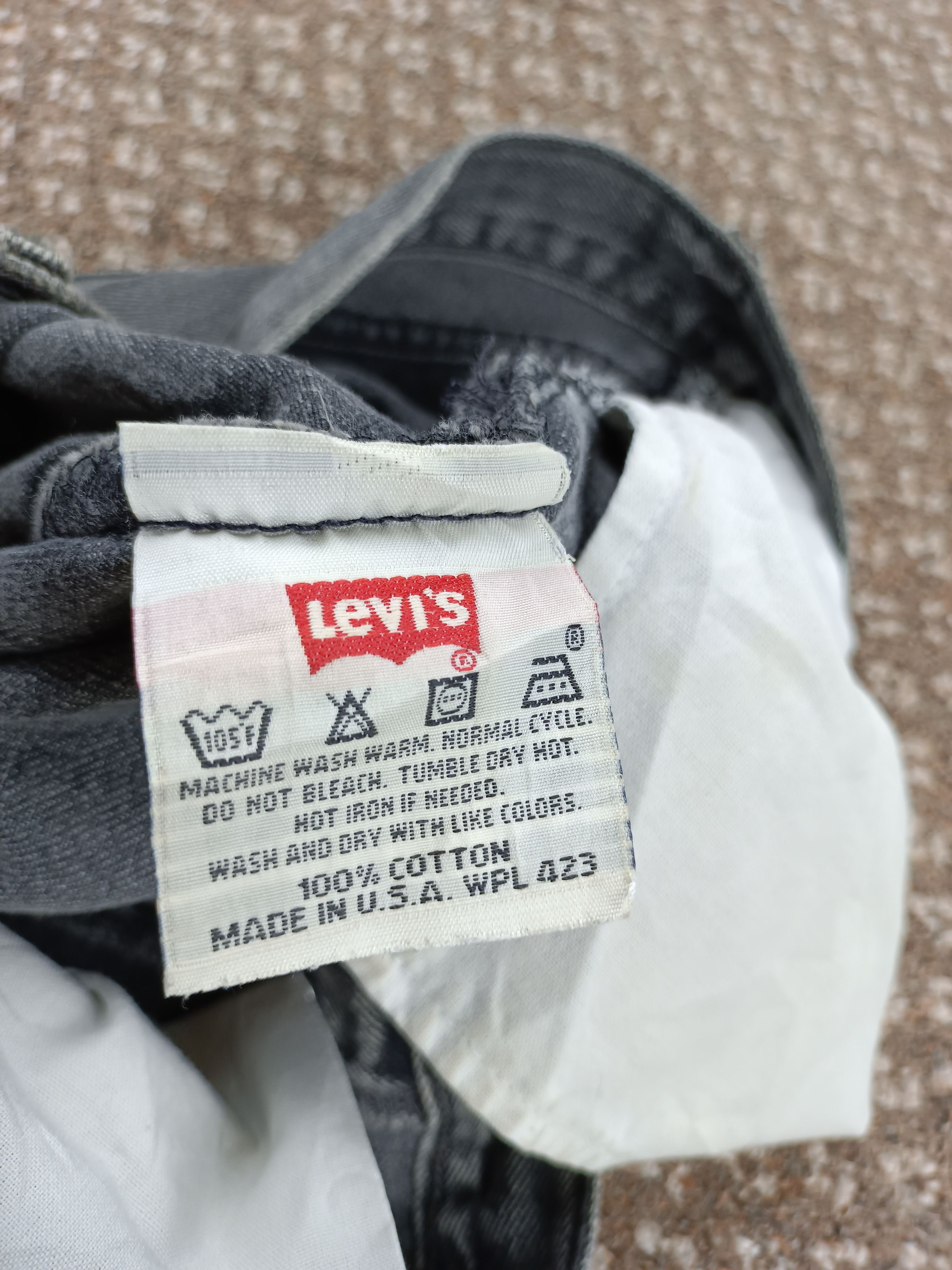 Levi's Vintage Levis 501 faded black Size US 32 / EU 48 - 10 Thumbnail