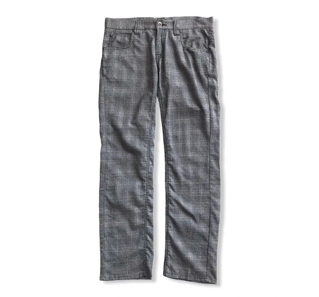 Japanese Brand × Plus One Clothing Japanese Brand Plus One Checkered Tartan Pant Size US 34 / EU 50 - 1 Thumbnail
