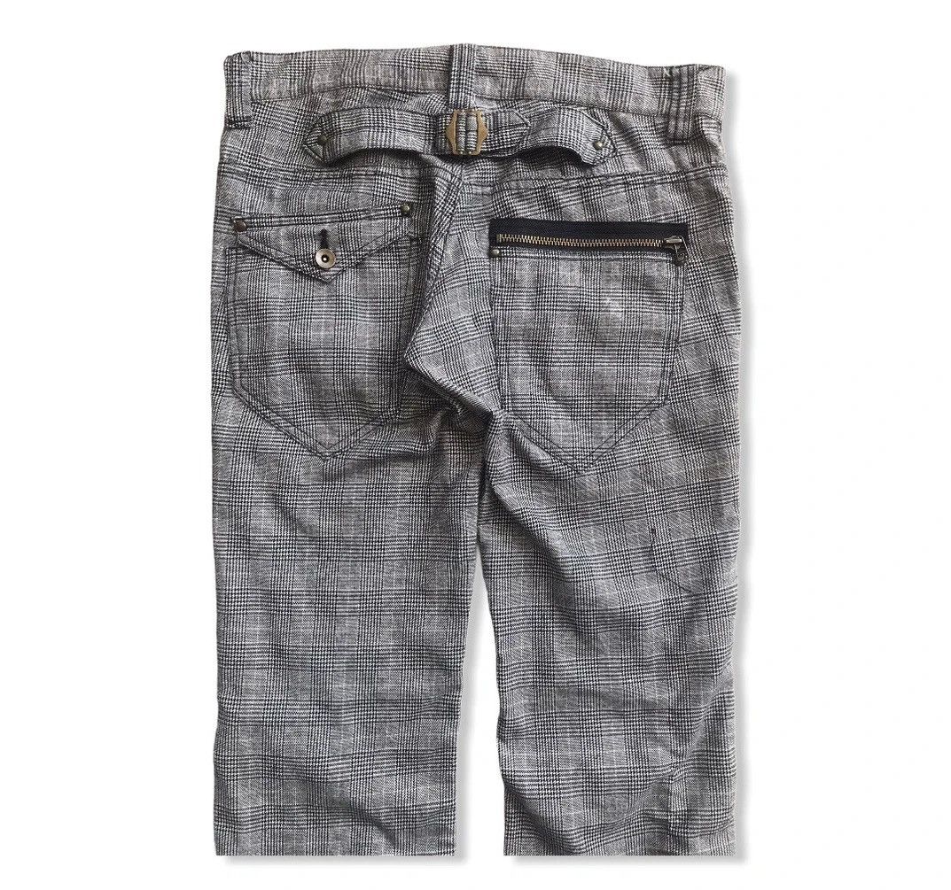 Japanese Brand × Plus One Clothing Japanese Brand Plus One Checkered Tartan Pant Size US 34 / EU 50 - 8 Thumbnail