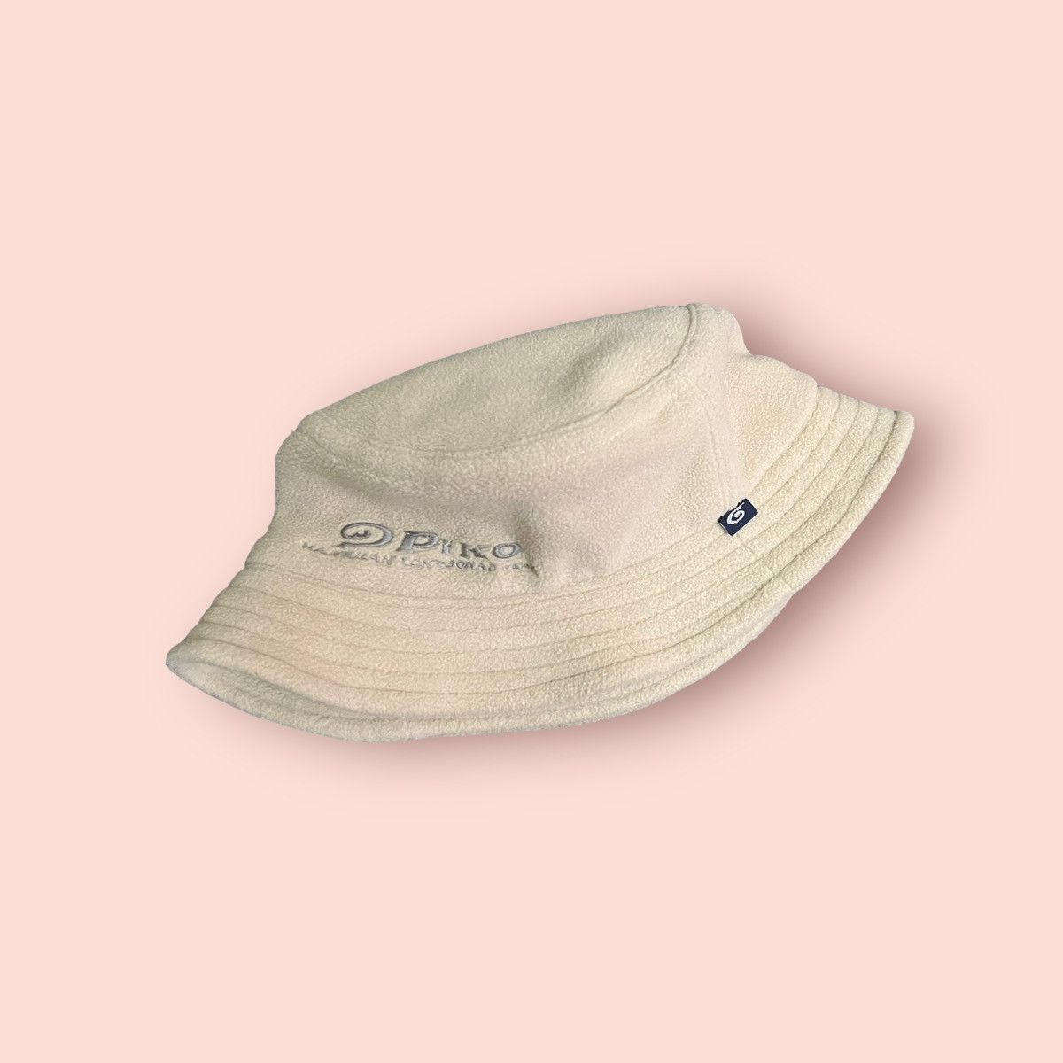 Vintage VINTAGE 90s PIKO FLEECE SURF STYLE BUCKET HAT Size ONE SIZE - 8 Thumbnail