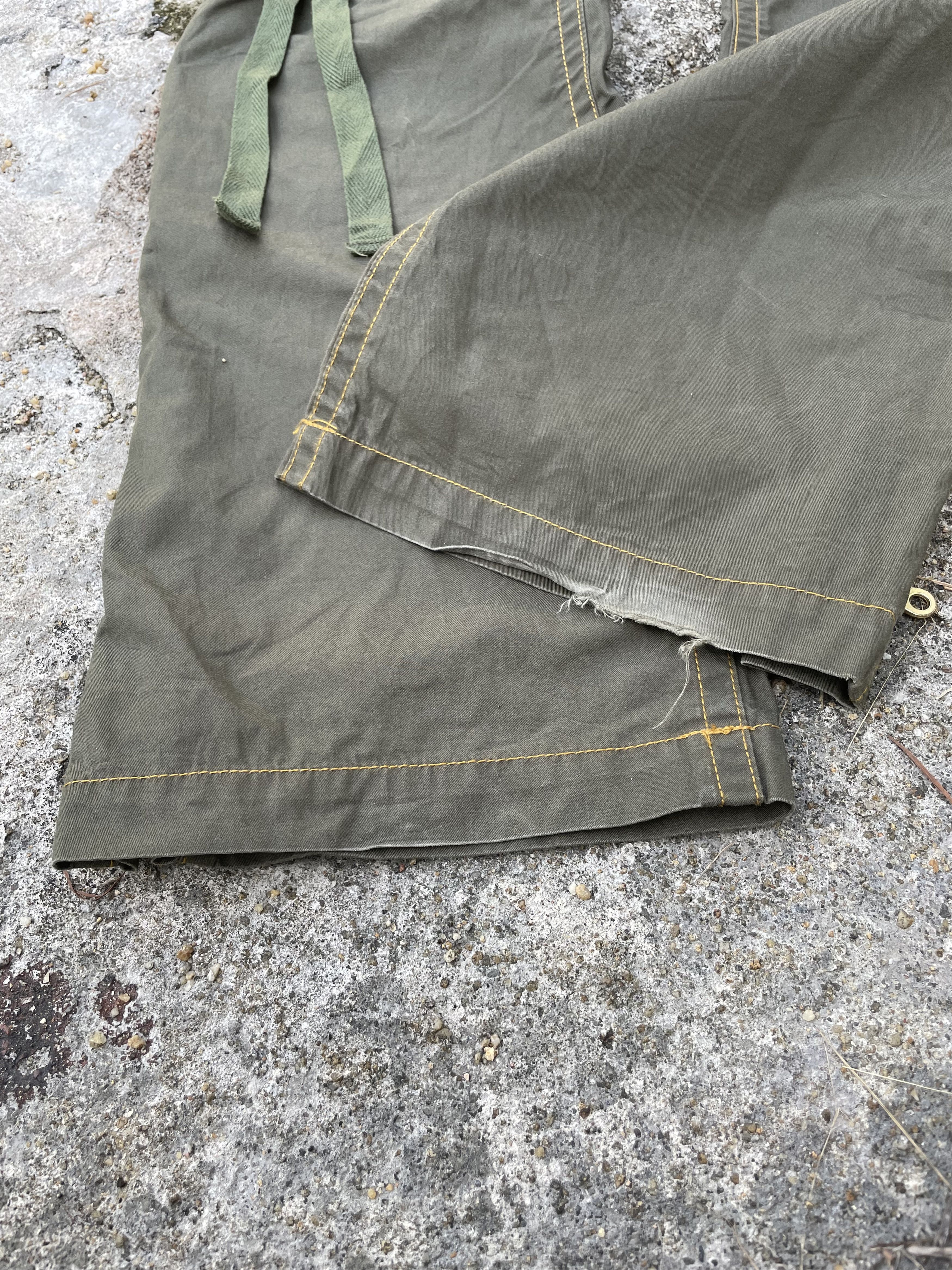 Japanese Brand Japanese Zipper Flare Bondage Cargo Pant Size US 31 - 11 Thumbnail