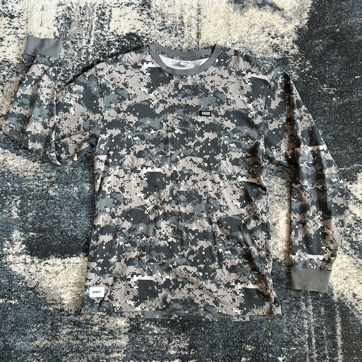 Vans × Wtaps 2018 WAFFLE LOVERS CLUB DiGiTAL CAMO L/S TEE RUBBER LOGO Size US L / EU 52-54 / 3 - 8 Thumbnail