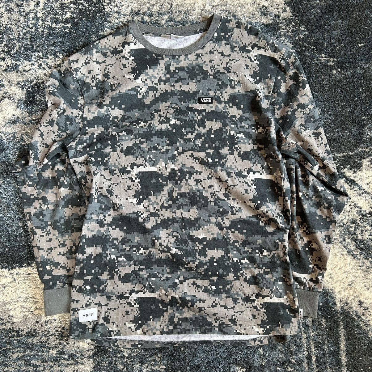 Vans × Wtaps 2018 WAFFLE LOVERS CLUB DiGiTAL CAMO L/S TEE RUBBER LOGO Size US L / EU 52-54 / 3 - 5 Thumbnail