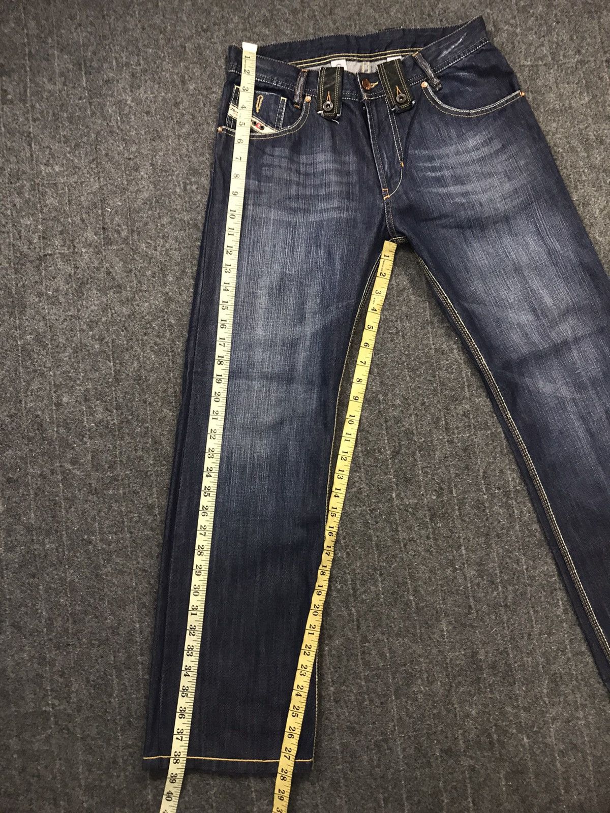 Diesel × Vintage Vintage Diesel Indigo Denim Jeans Size US 29 - 20 Thumbnail