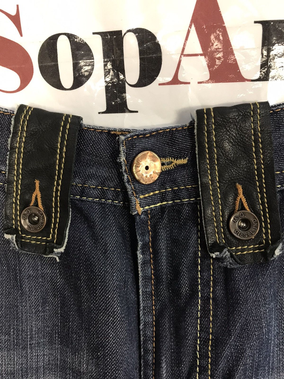 Diesel × Vintage Vintage Diesel Indigo Denim Jeans Size US 29 - 8 Thumbnail