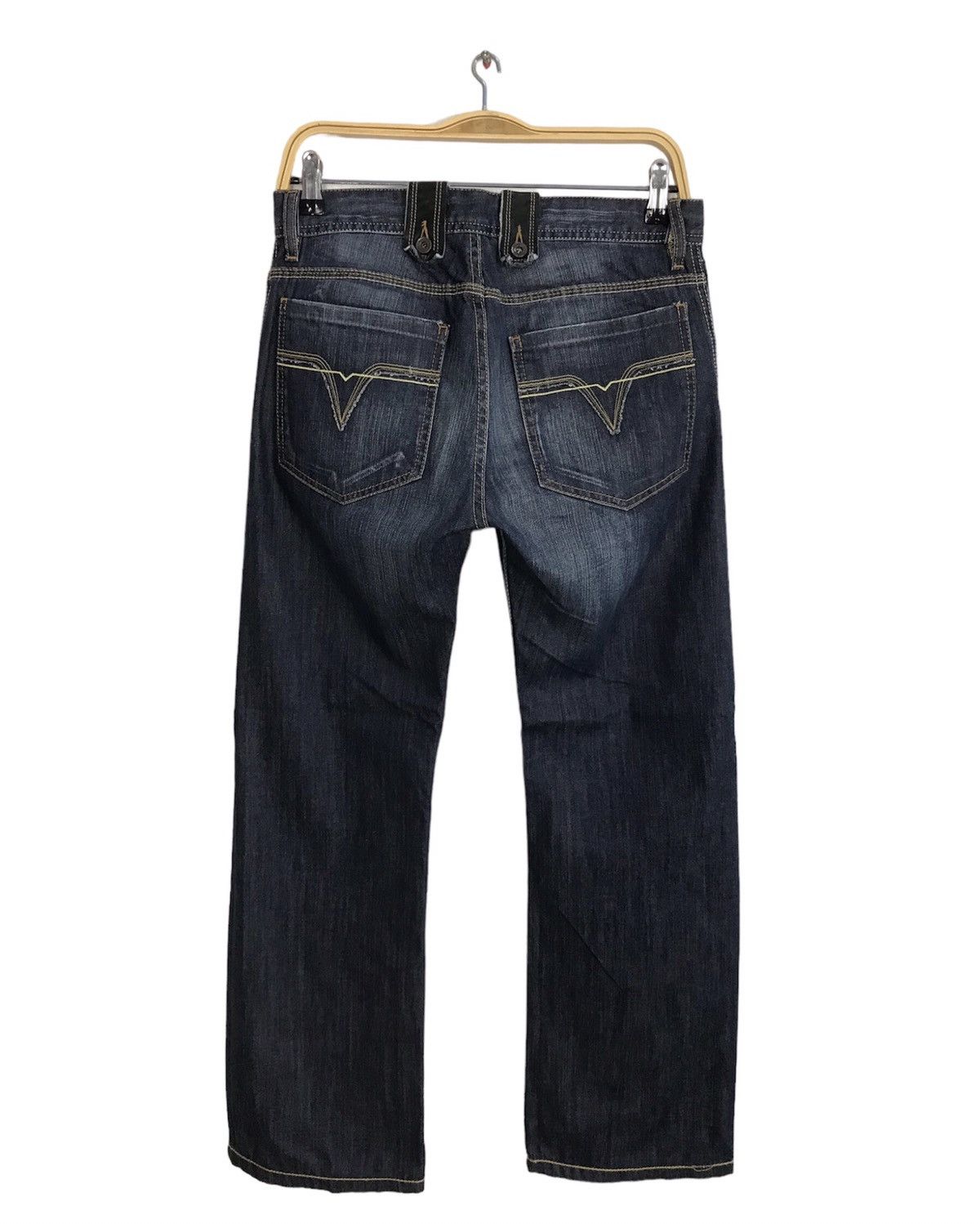 Diesel × Vintage Vintage Diesel Indigo Denim Jeans Size US 29 - 2 Thumbnail