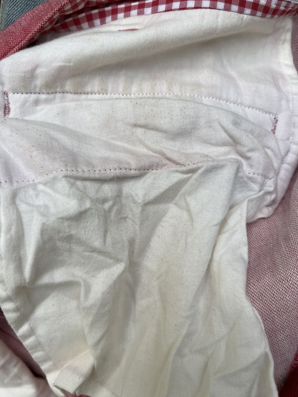 Mademoiselle Non Non Papas Japan “ Special “ Pink Linen Trouser Pant Size US 31 - 15 Thumbnail