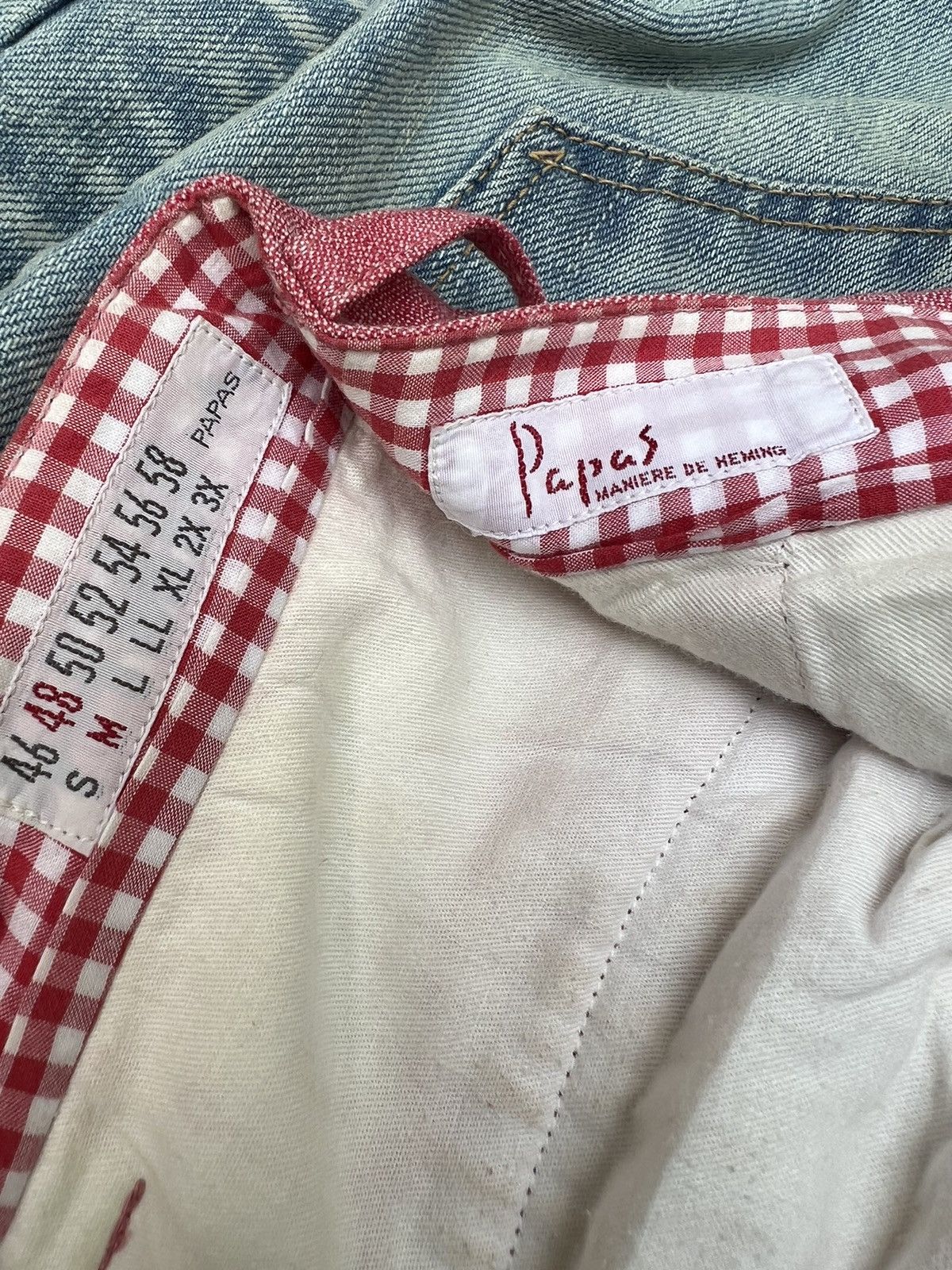Mademoiselle Non Non Papas Japan “ Special “ Pink Linen Trouser Pant Size US 31 - 16 Thumbnail