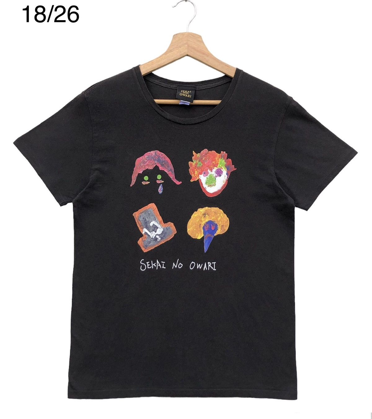 Band Tees RARE🔥 Sekai No Owari (Pop Band) Size US M / EU 48-50 / 2 - 1 Thumbnail