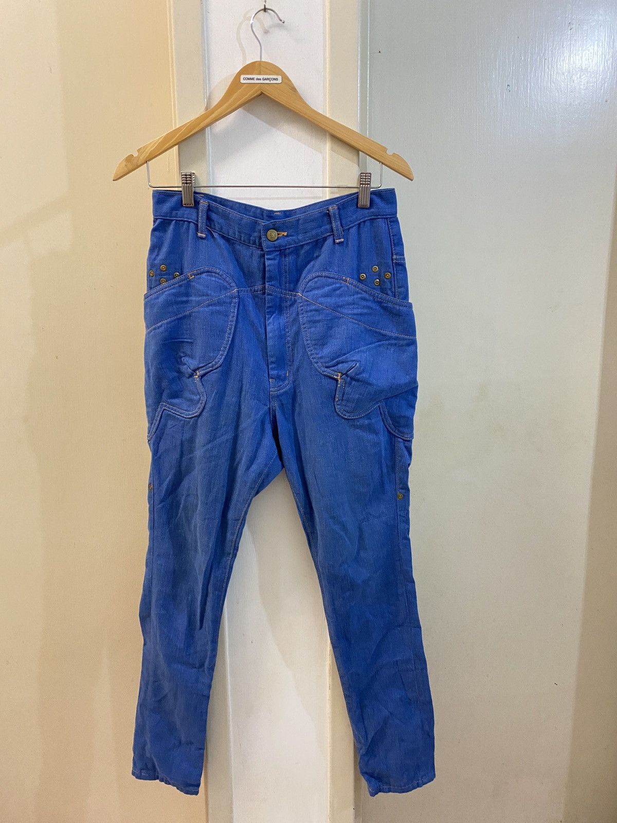 mercibeaucoup 🔥🔥💰💰Issey Miyake Mercibeaucoup casual pants archieve Size US 29 - 1 Thumbnail