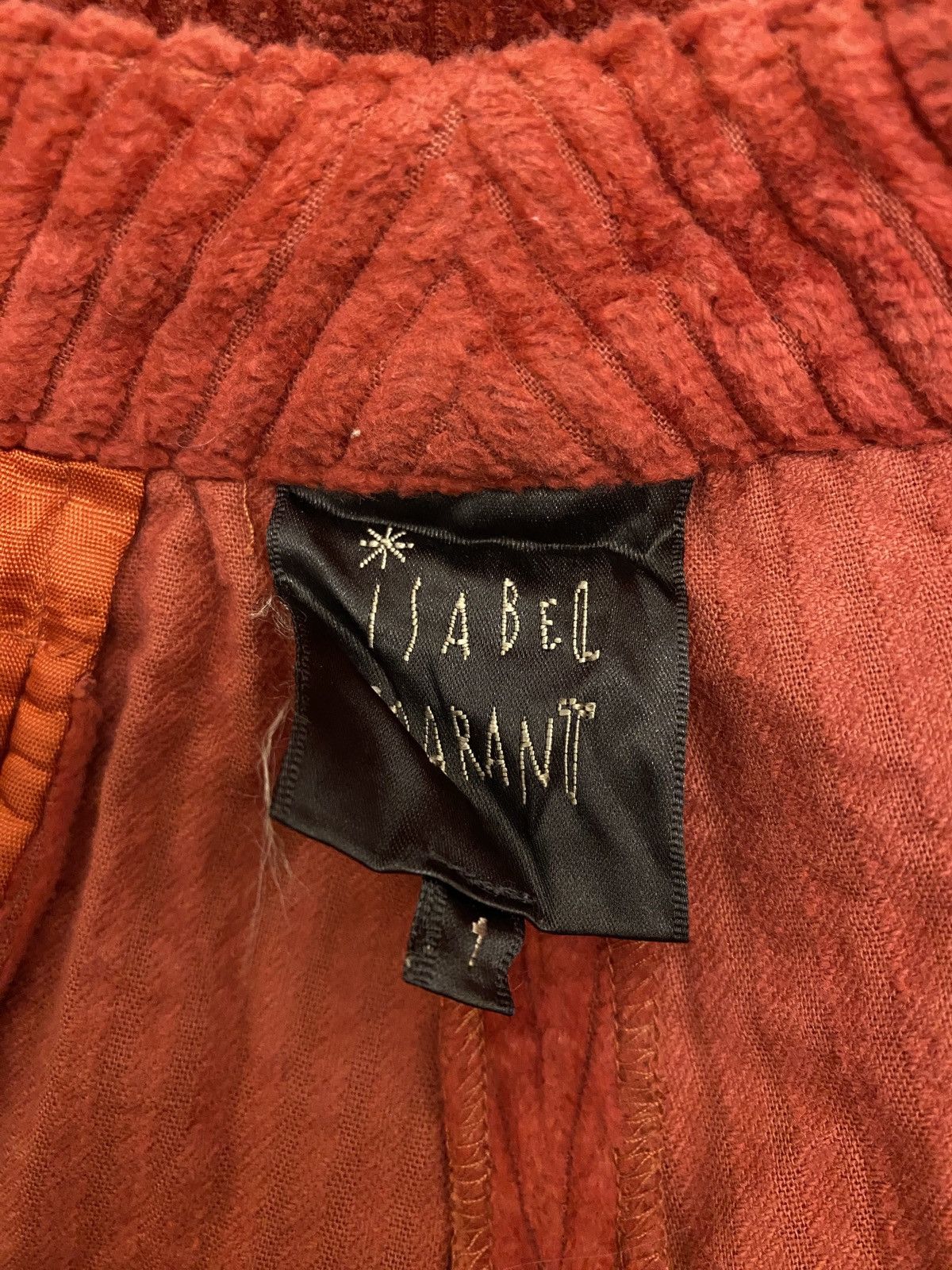 Beauty Beast × H&M × Isabel Marant 🔥🔥💰💰Isabel Marant Corduroy pants Size 29" - 5 Thumbnail