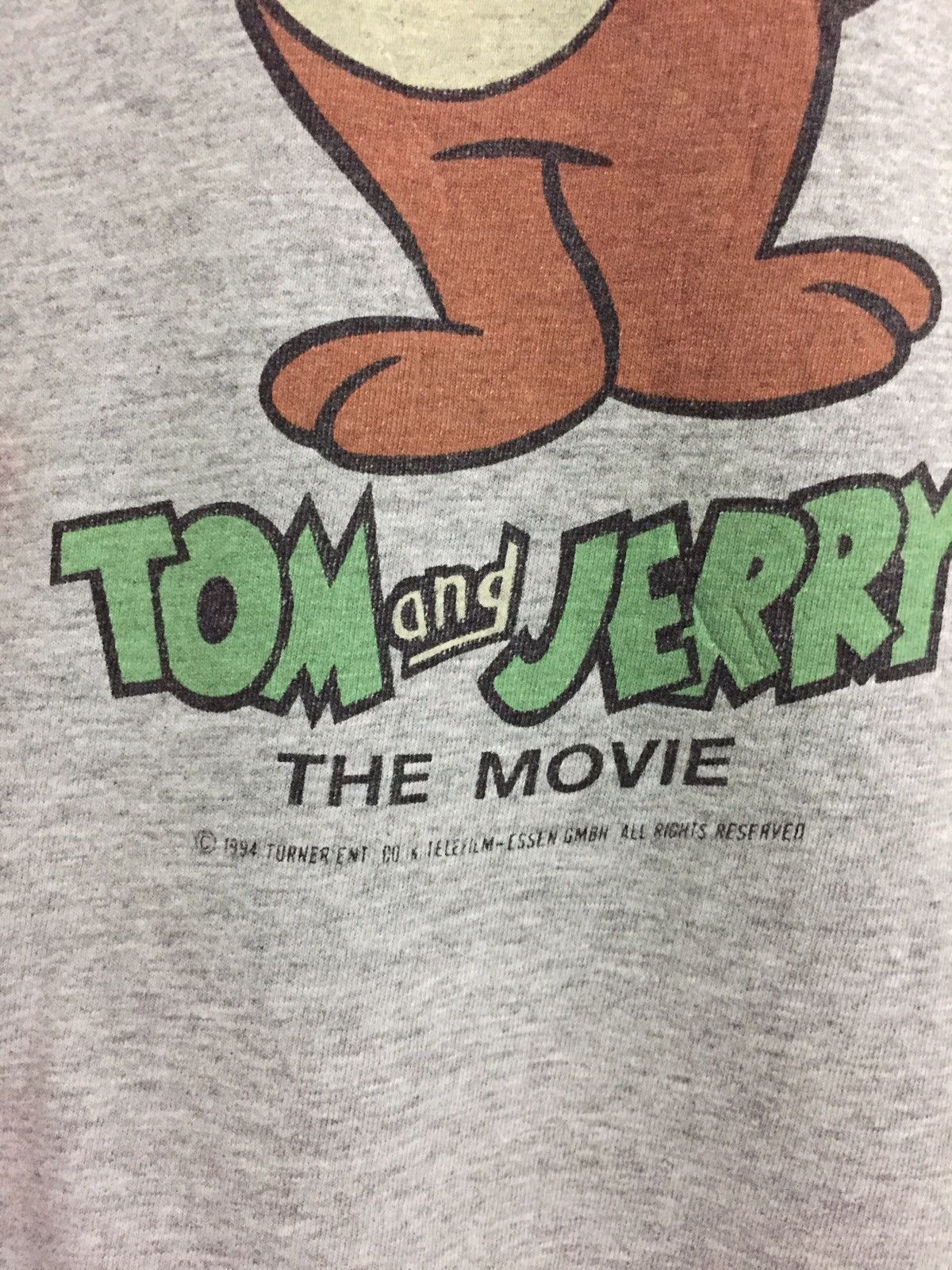 Cartoon Network Vintage 1994 Tom & Jerry The Movie MADE IN USA Size US L / EU 52-54 / 3 - 4 Thumbnail